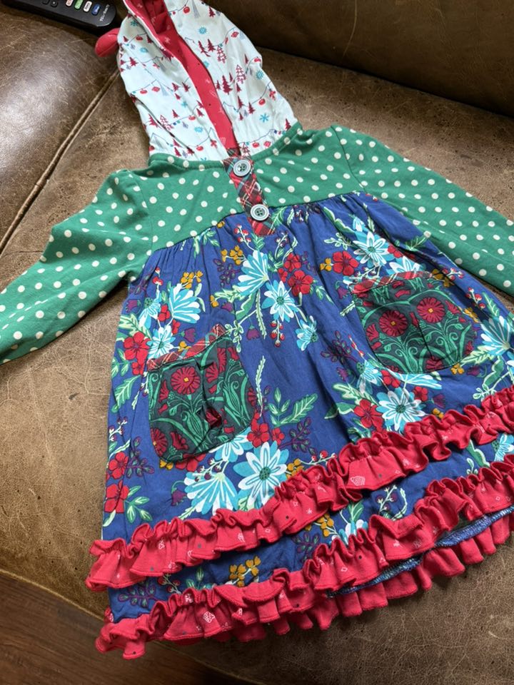 matilda jane holiday bear dress How did I do thrift store shopping yesterday? You tell me...... and my 