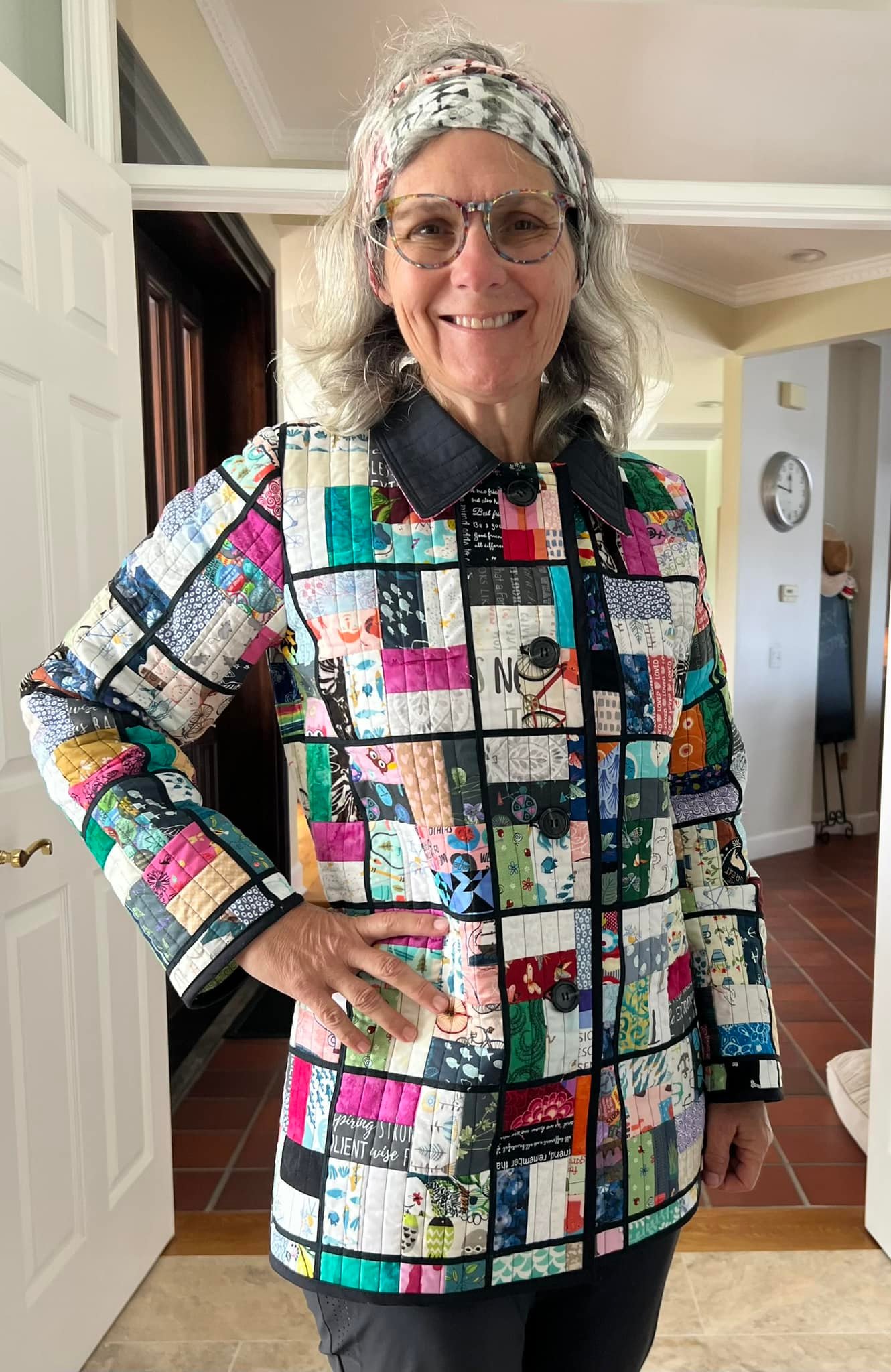 Making a Quilt Coat with Patchwork Chore Coat Pattern