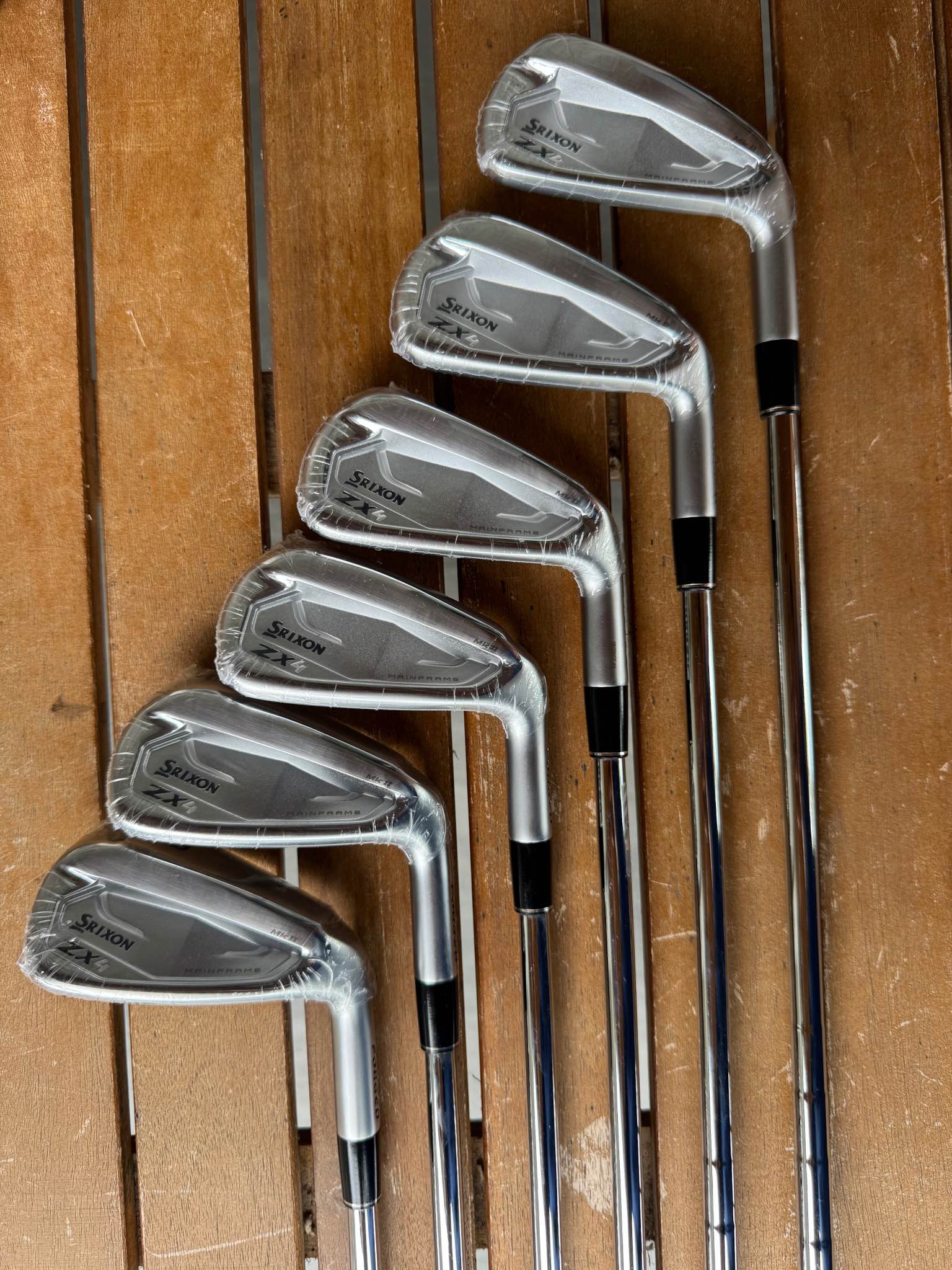 Srixon ZX4 mkII irons 5-P wedge NS pro 950gh neo stiff shaft Brand 