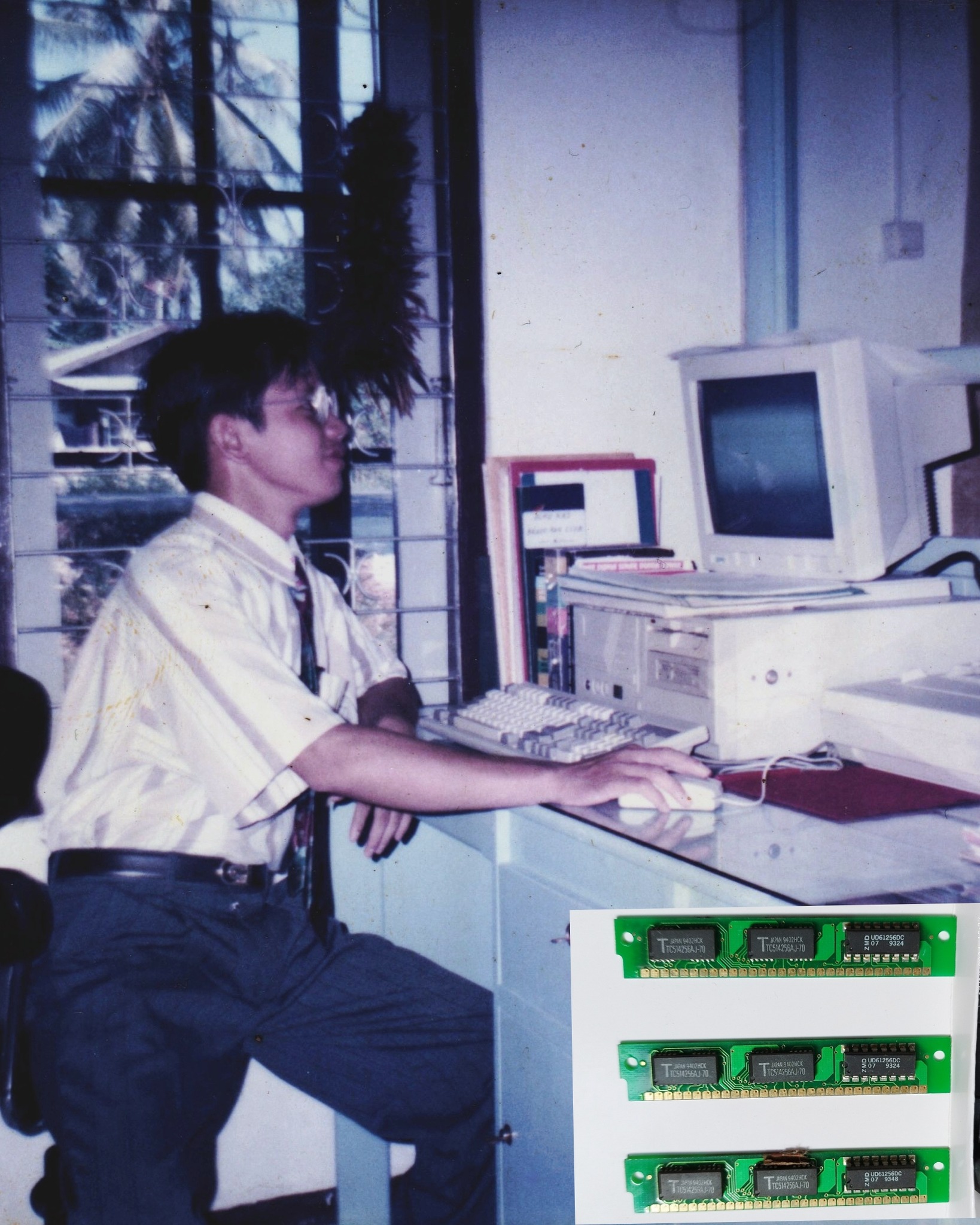 Digital Dreams: A Top-of-the-Line Computer Setup, Mid-1990s Step