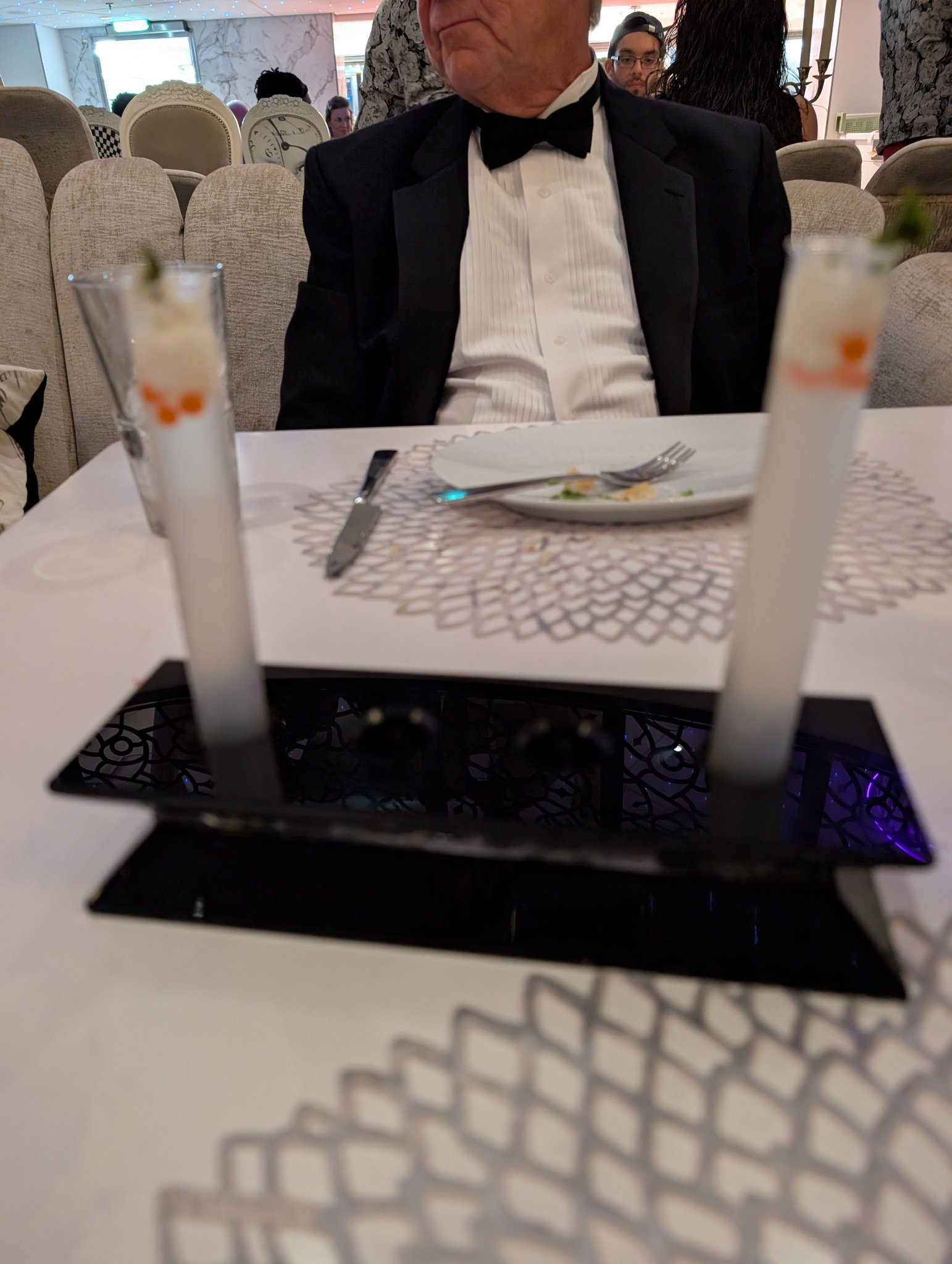 Wonderland dinner on Royal Caribbean