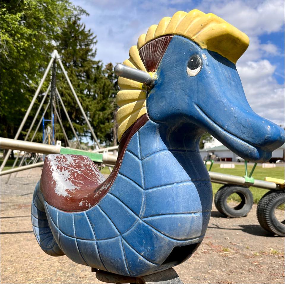 Julie - 🤸‍♂️ #SeaHorseSpringRider 👀 found in pristine shape on an old ...