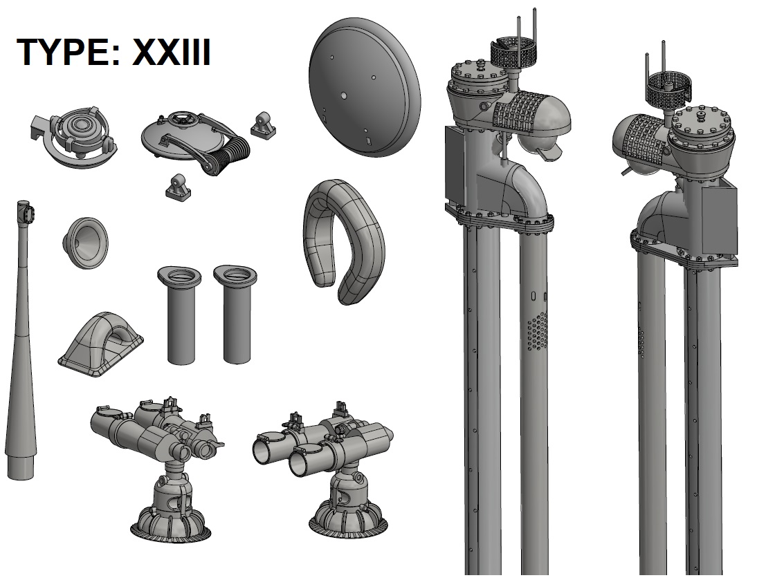 We have the last sets for Type XXIII 1/72 or 1/35 !!!