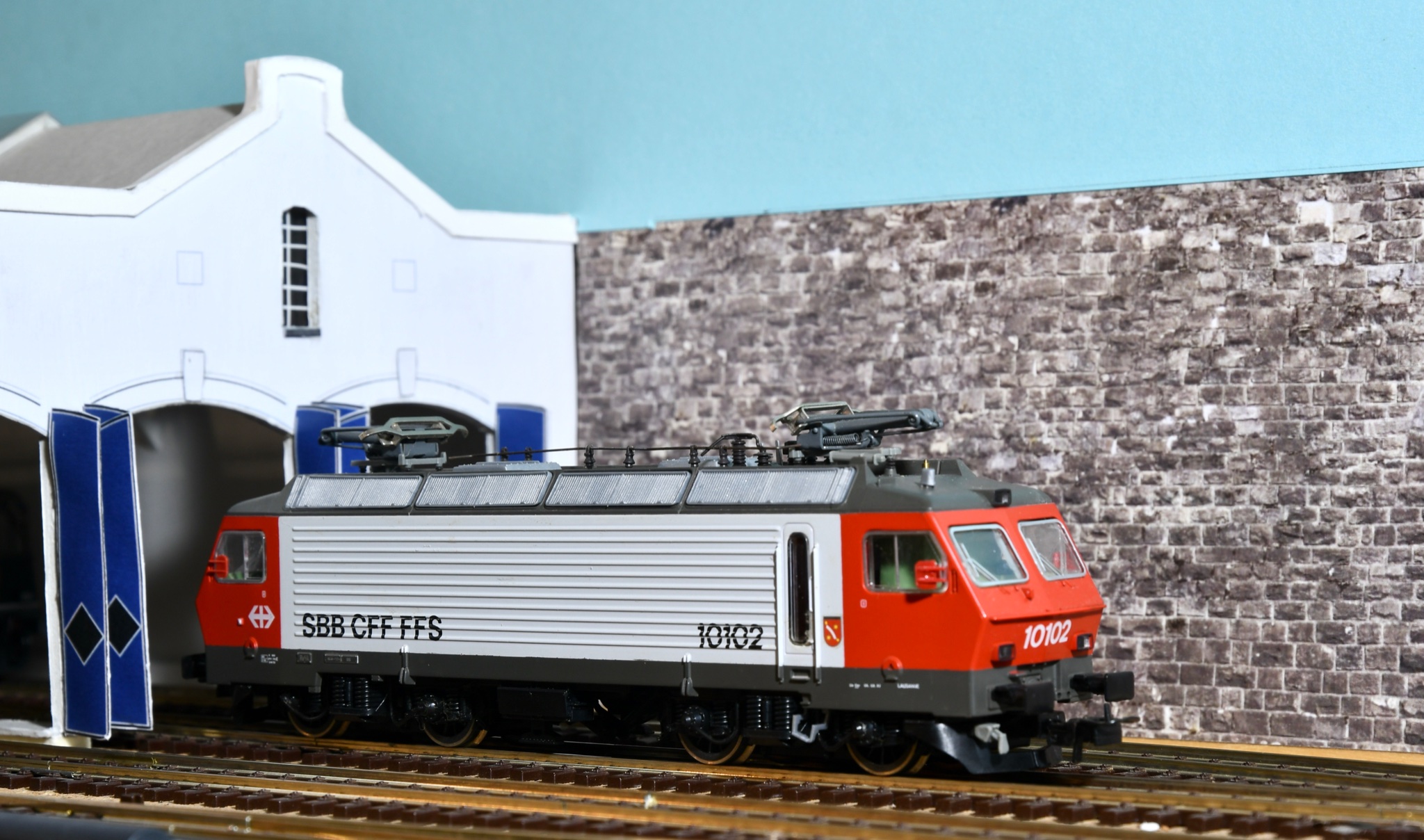 Roco SBB Am4/4 diesel locomotive operation