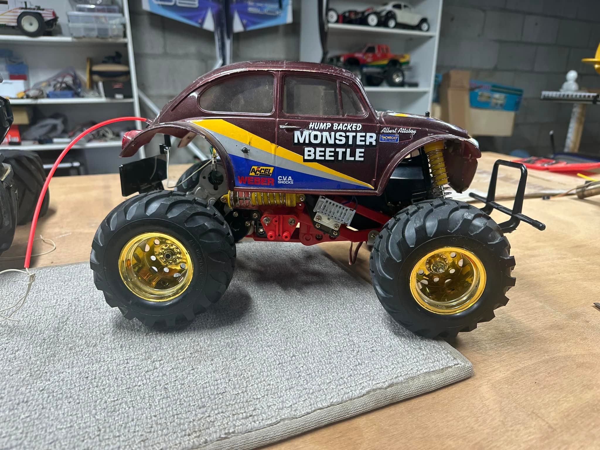 Retro Tamiya Monster Beetle RC build review