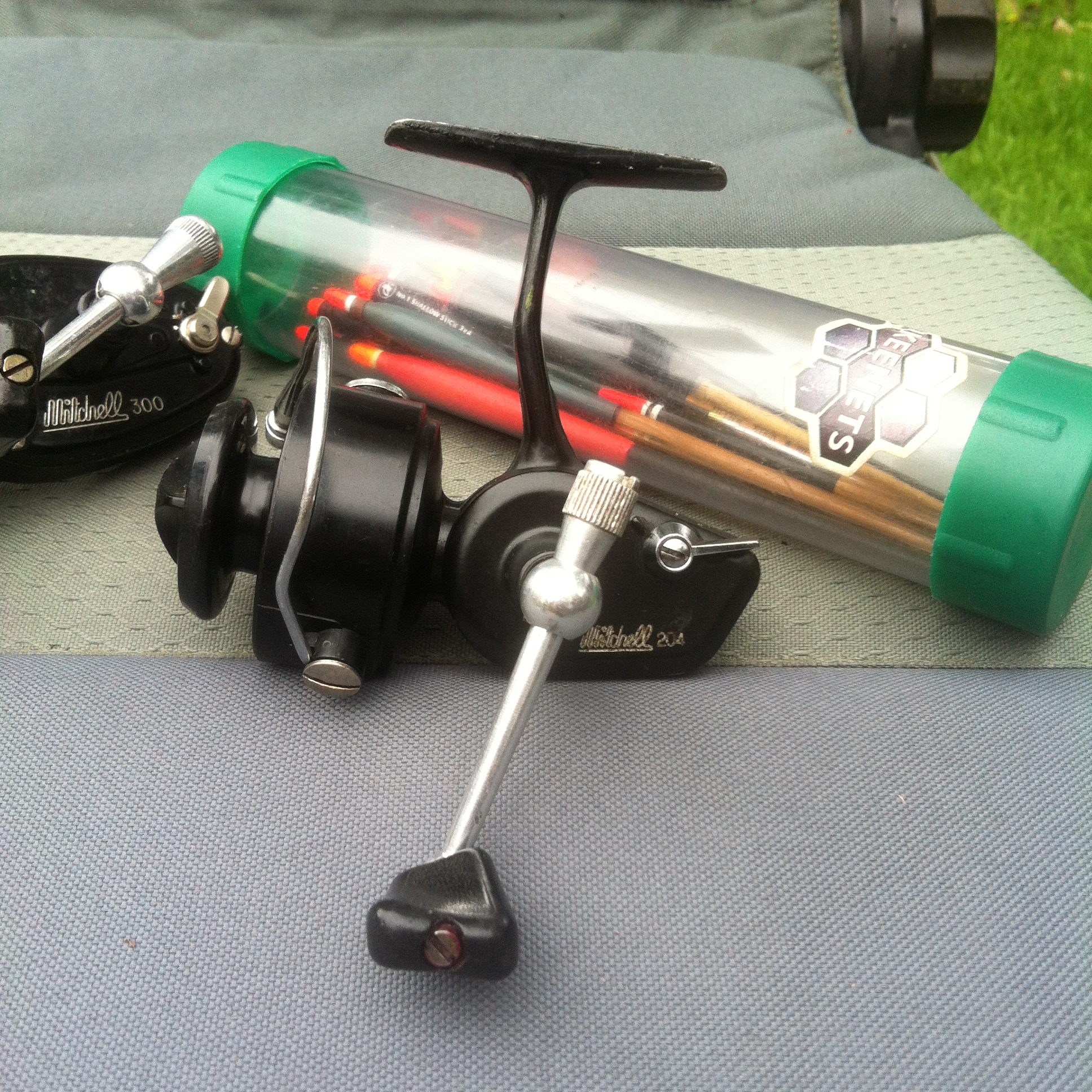 Mitchell 204 fishing reel size comparison to Mitchell 300