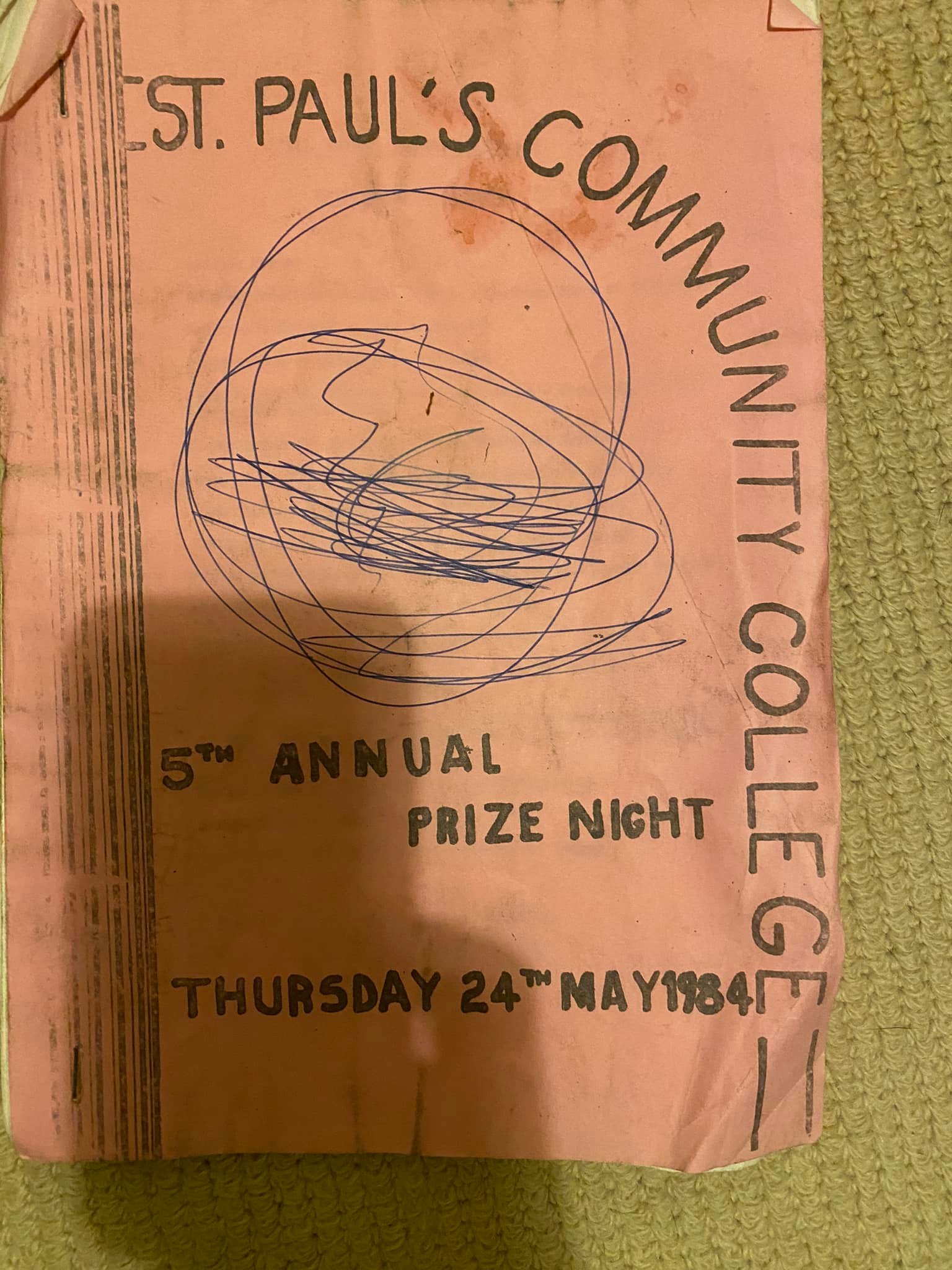 Throwback to '84. I was 13. 😂 Found in Mams attic during the week.