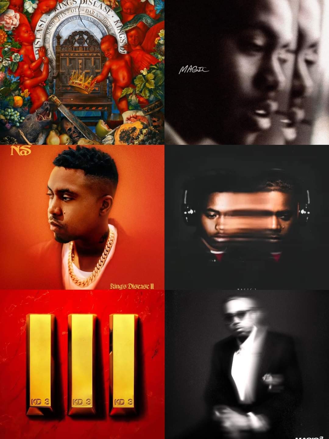 今後ますます入手困難に…】Nas Magic 3枚セット Hit-Boy 今後ますます