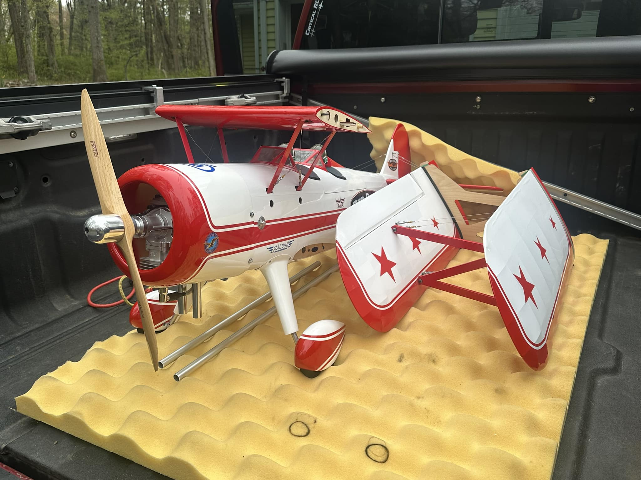 1/3 scale EZ Christen Eagle. OK models LTD Japan. Will be