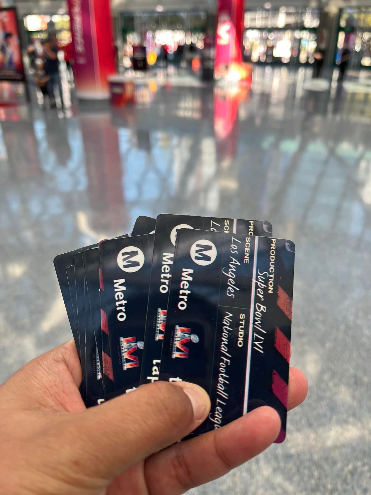 Trading leftover European transit cards for others