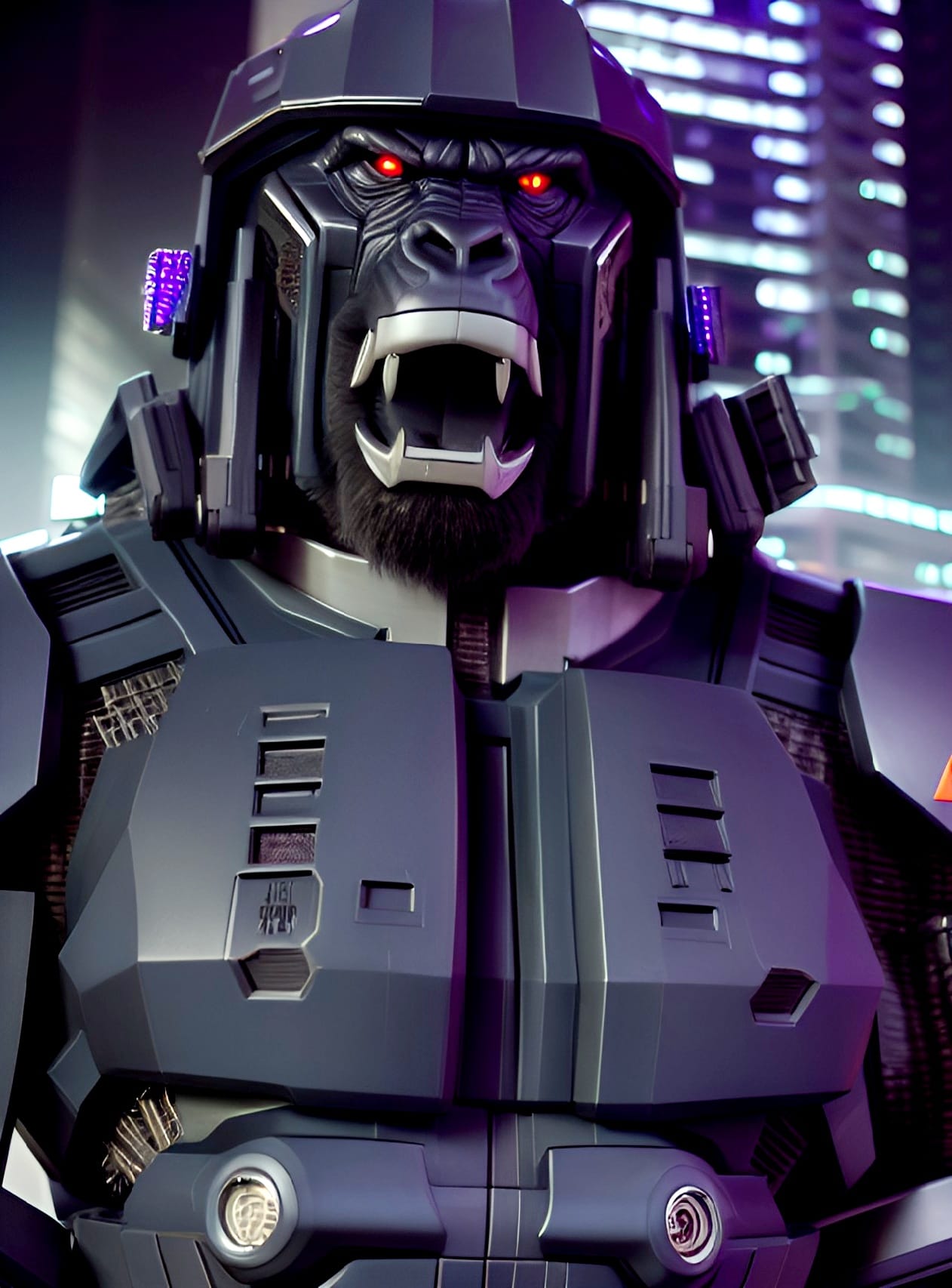 COMING SOON!!! CY-GOR (cybernetic gorilla) TODD