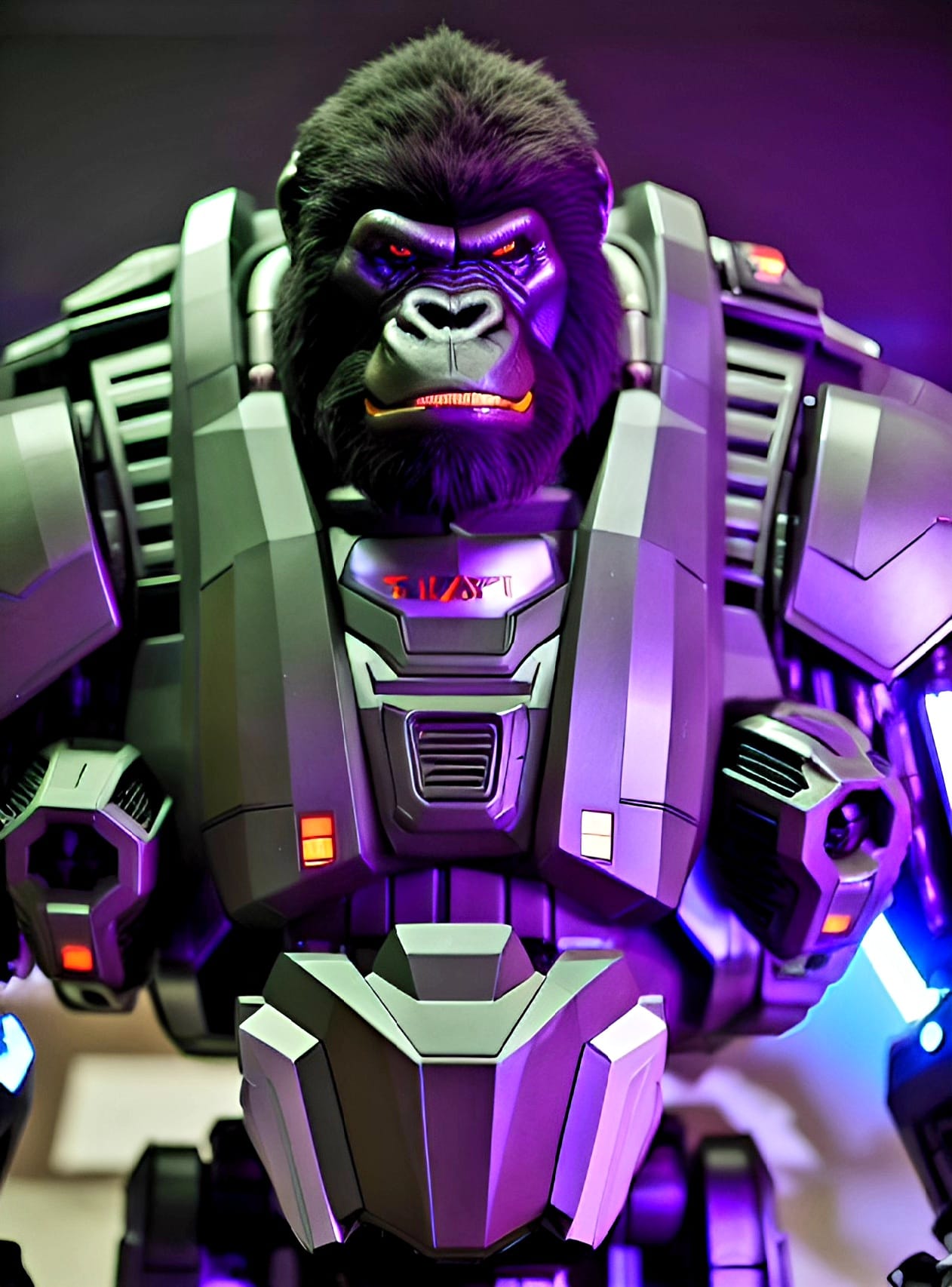 COMING SOON!!! CY-GOR (cybernetic gorilla) TODD