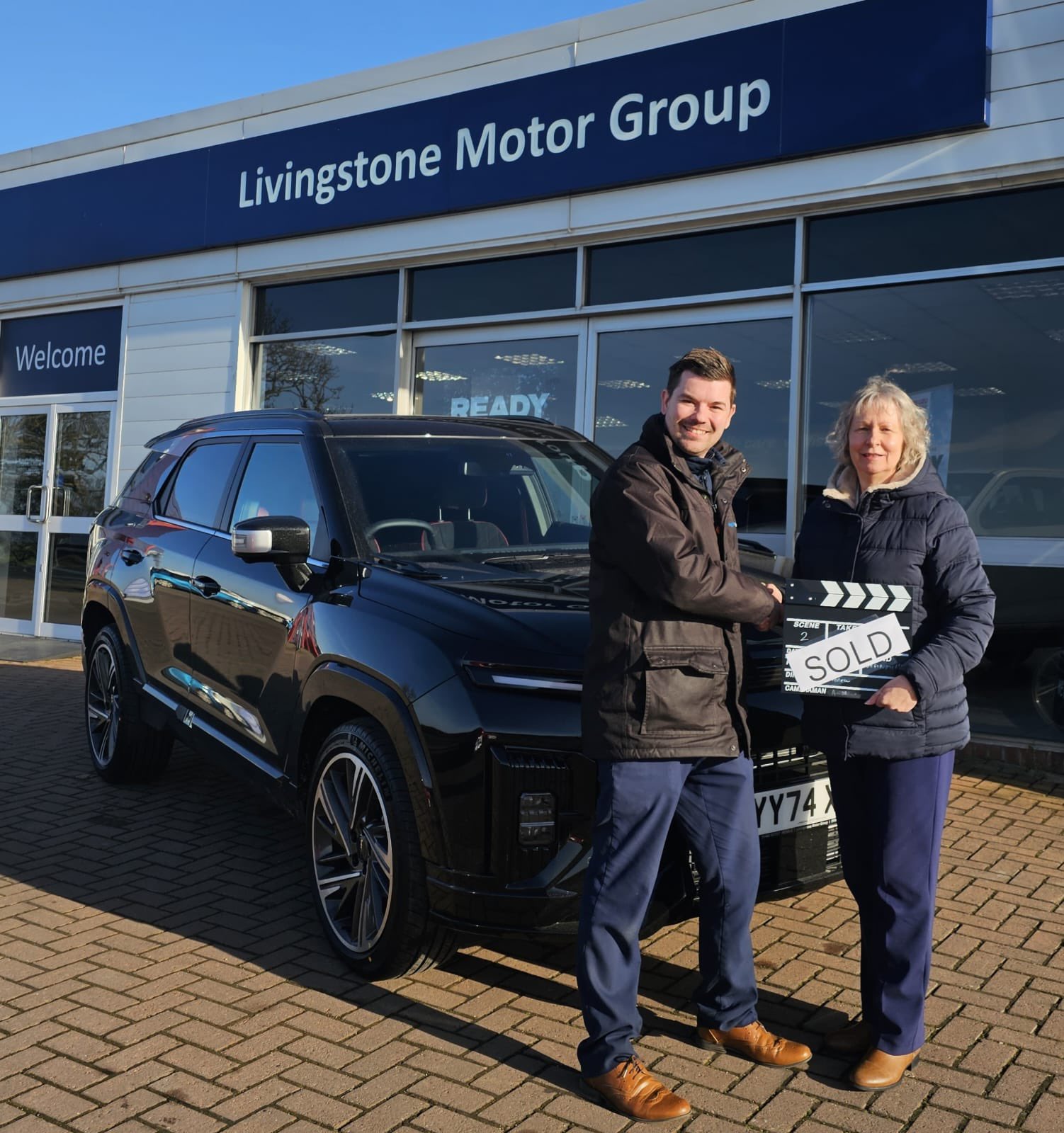 KGM - 🎉 Huge congratulations to Mrs Dye on her brand-new KGM Actyon ...