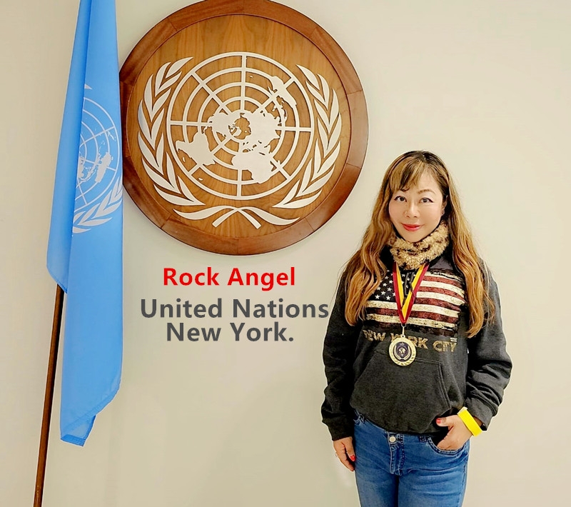 安琪 - 在紐約聯合國 United Nations 總部 看到了世界🌎, Angel 心胸高度再不一樣..為反戰發聲 : 安琪填詞 Joey ...