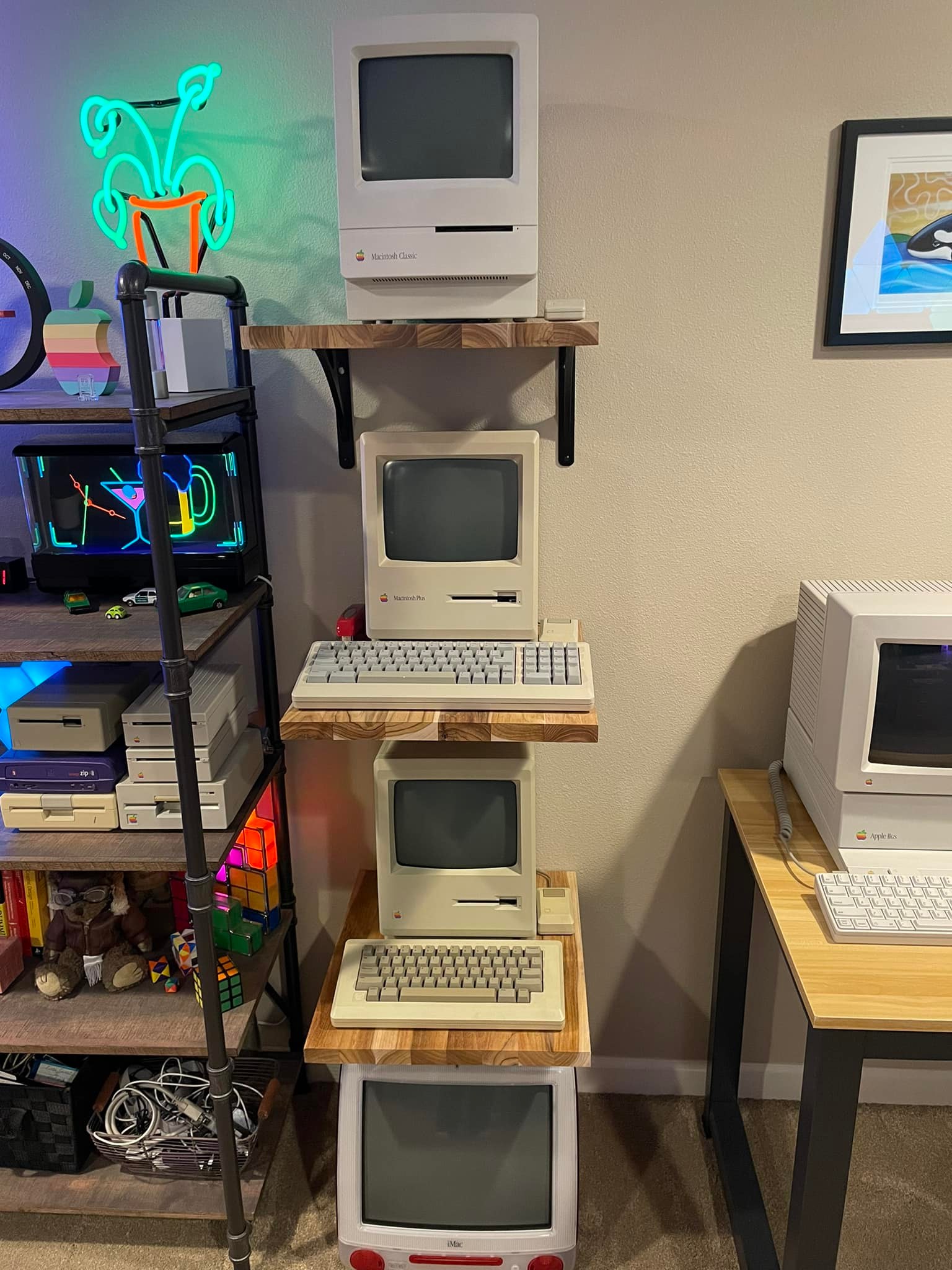 Upgraded Macintosh Color Classic Mystic with Retrobright and