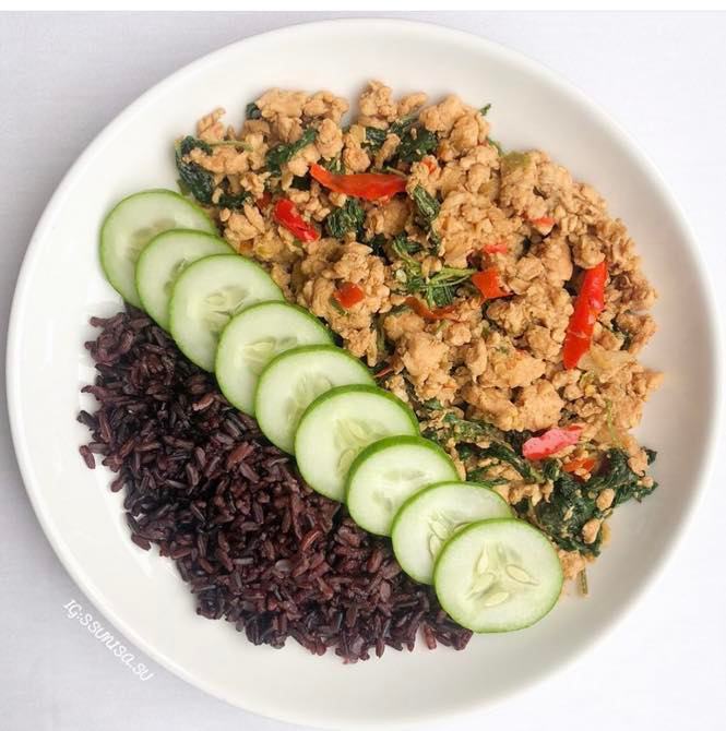 ปิ่นโตคลีน - 🥗เมนูคลีน วัน จ. 9 พค เมนูละ 55฿🥗 เมนูที่ 1...