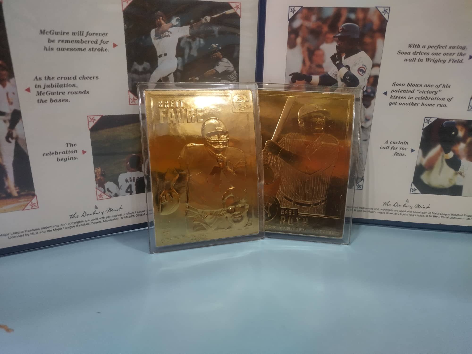 What Danbury Mint Babe Ruth cards are available?