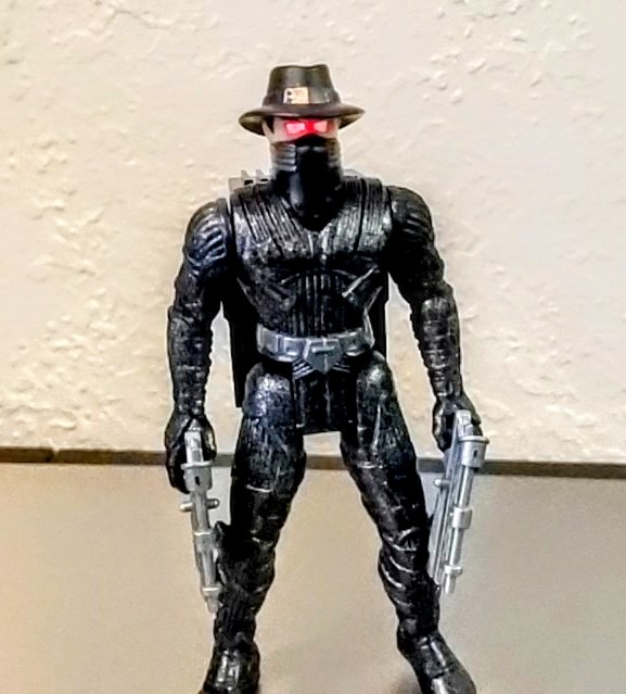 Kenner's The Shadow action figure with light up eyes