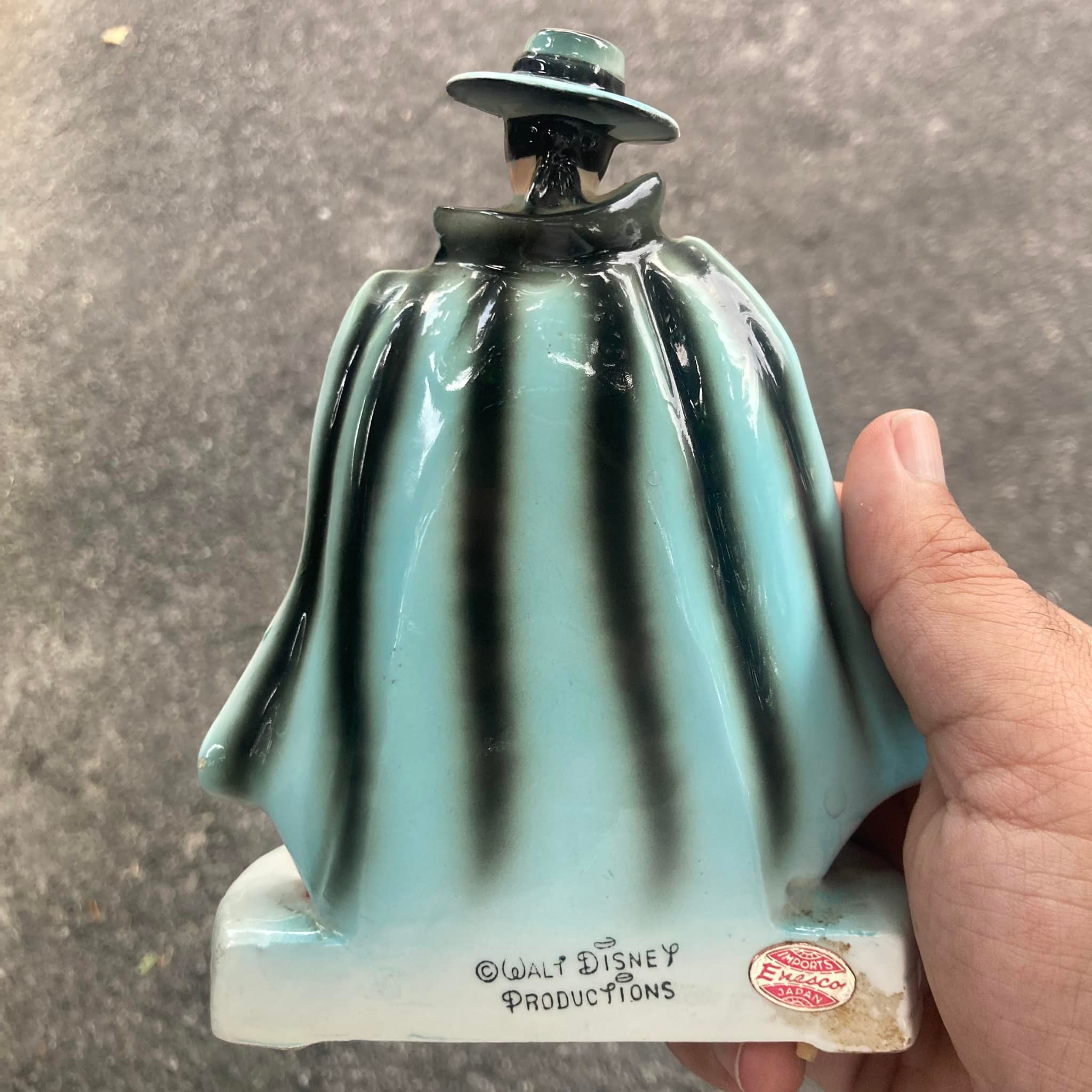 Rare early 1960s Zorro bookend from Disneyland