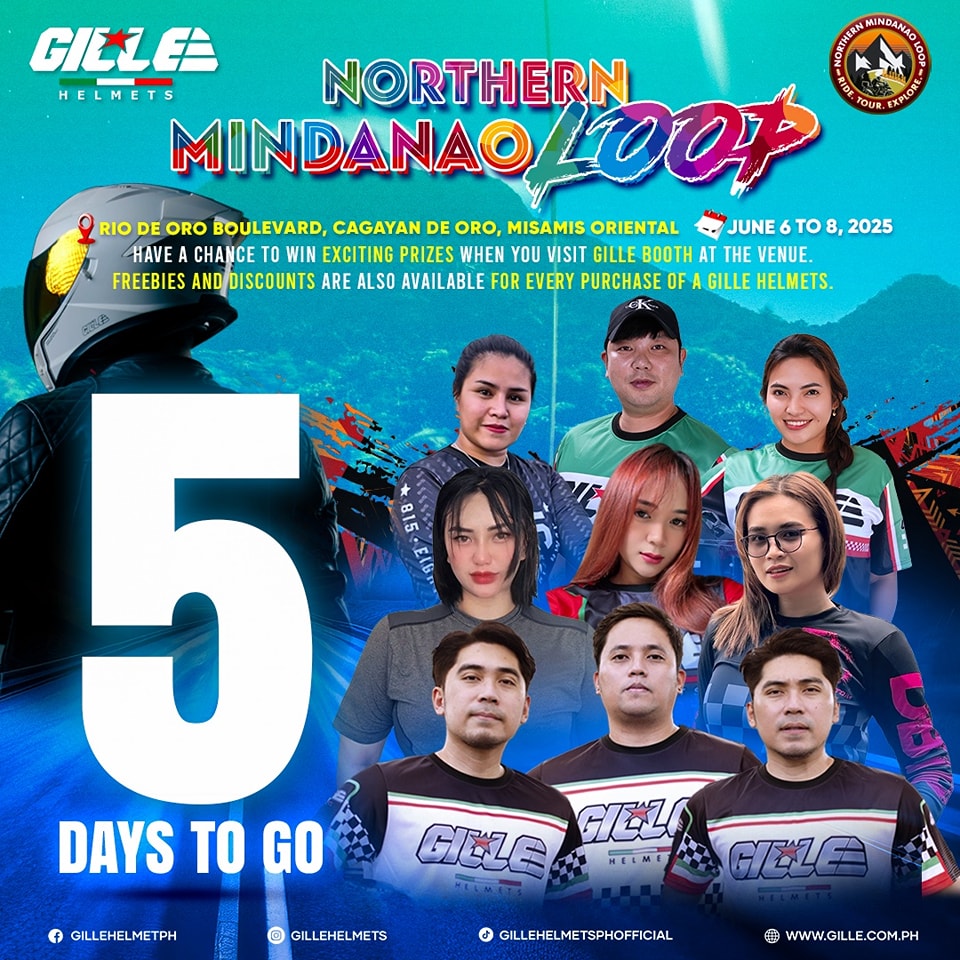 Gille - 5 days to go! Northern Mindanao riders, get ready for the ...