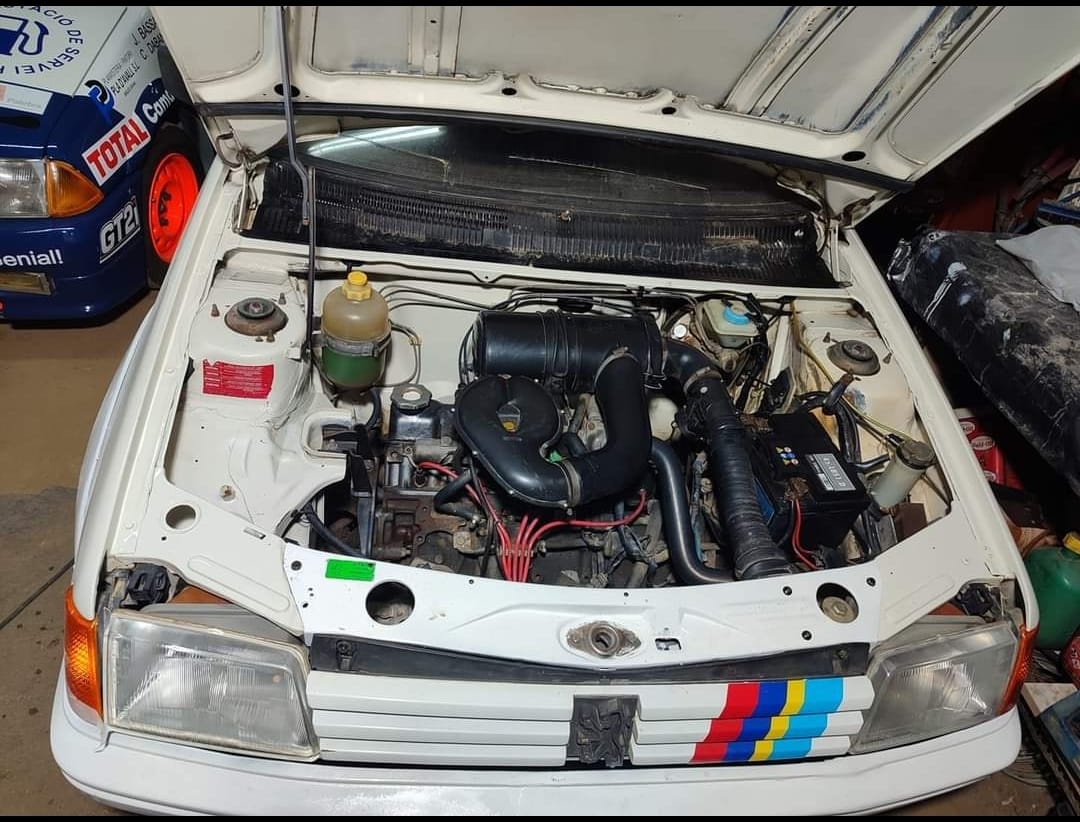 Autocollant / Transfert Original Peugeot 205 « Sacré Numéro » – Vintage, état Neuf – Environ 1994, Référence 96209447 PT