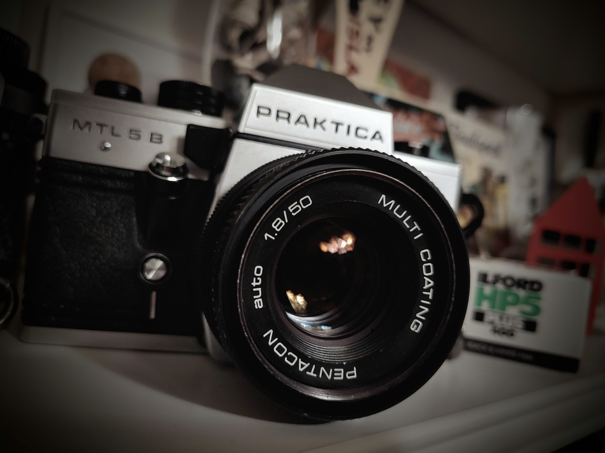 PRAKTICA MTL 5, PENTACON AUTO 1.8/50