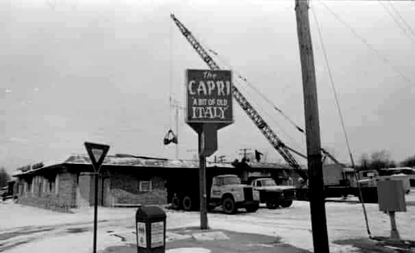 Capri restaurant fire cleanup in Michiana