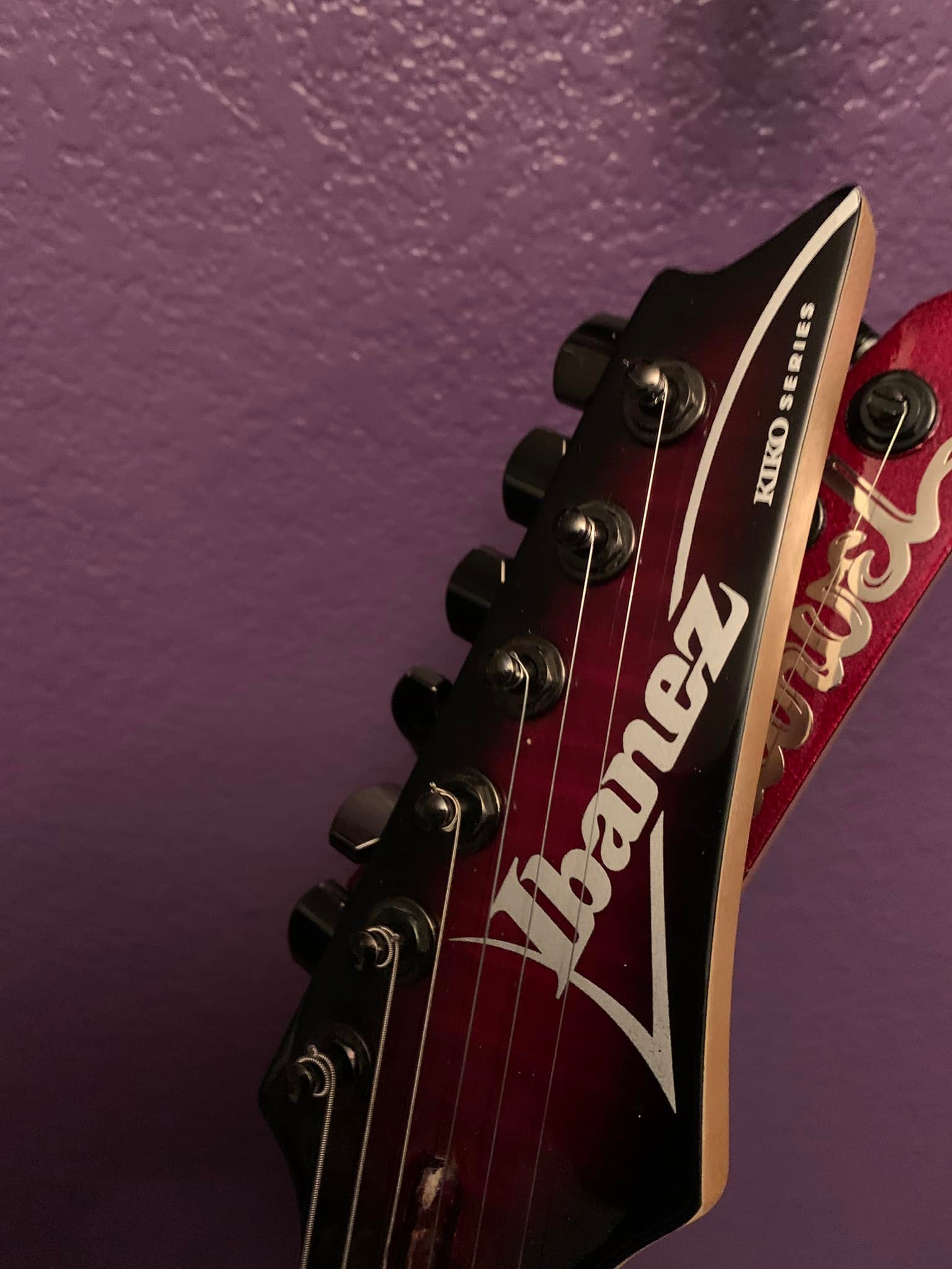Ibanez RG370 Tribal Graphic 2 guitar build with EMG 81's