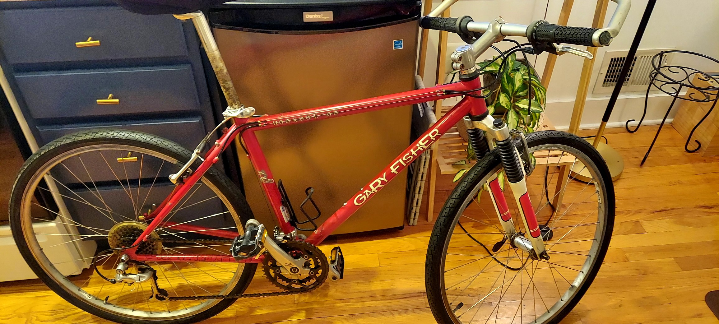 Vintage 1997 Gary Fisher Hoo Koo E Koo bike found at garage sale