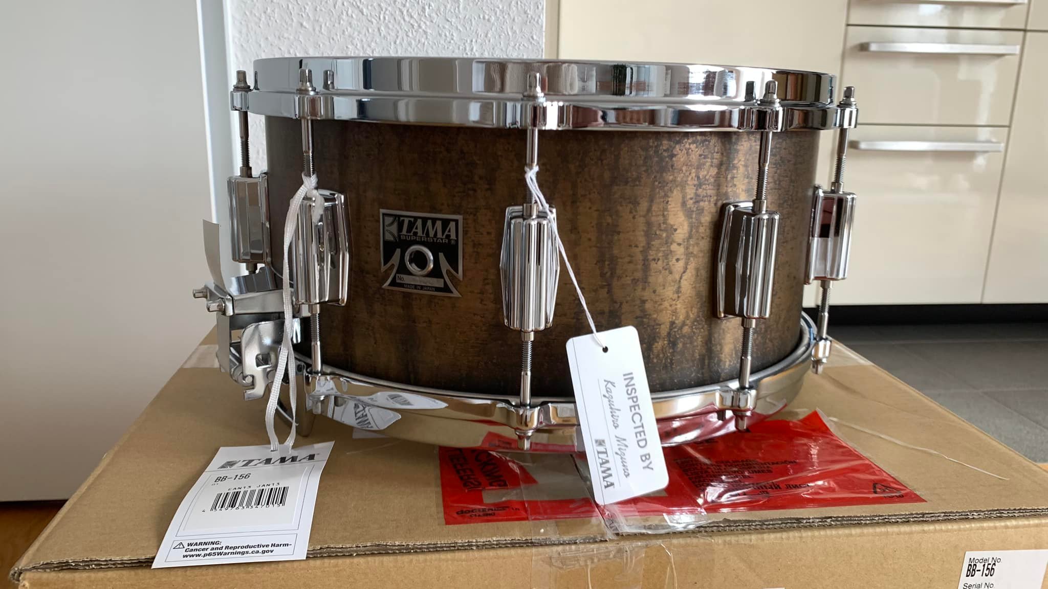 Tama BB-156 Bell Brass snare drum review