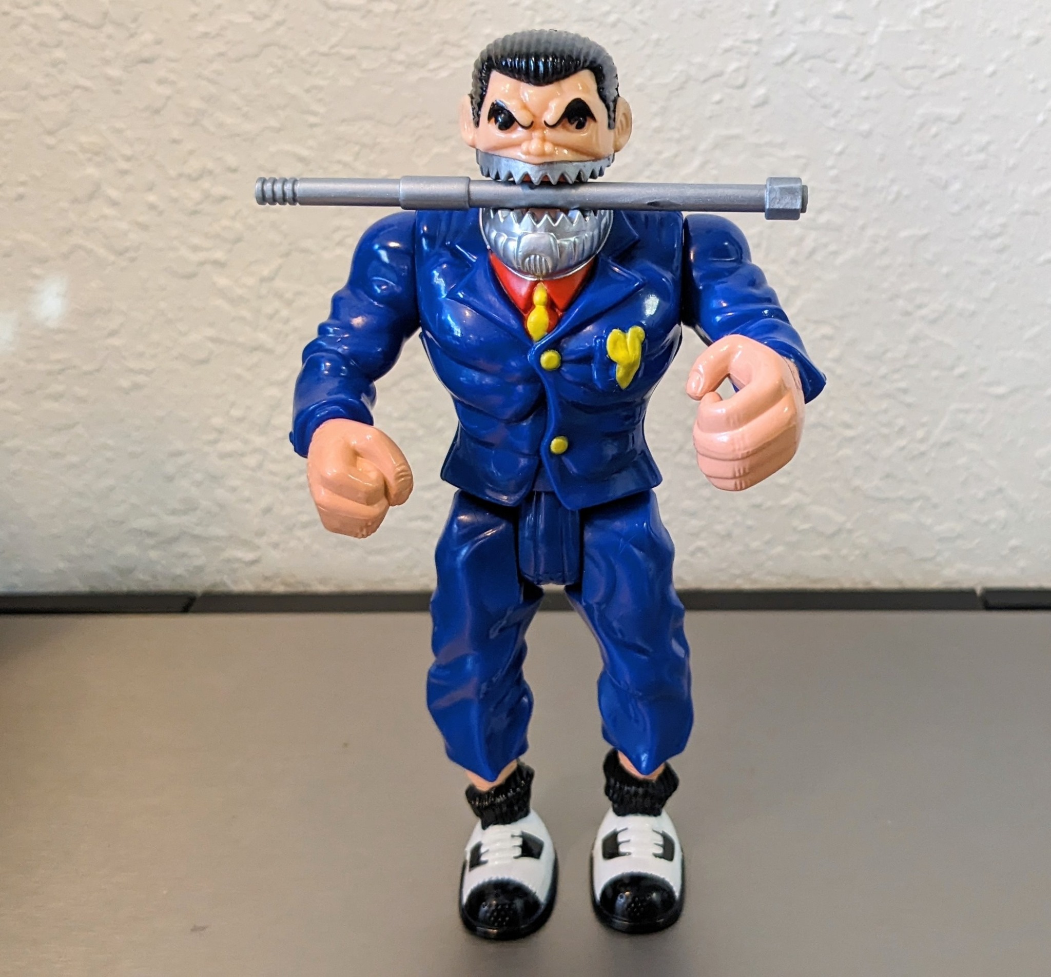 This figure comes from Hasbro's James Bond Jr. action figure line