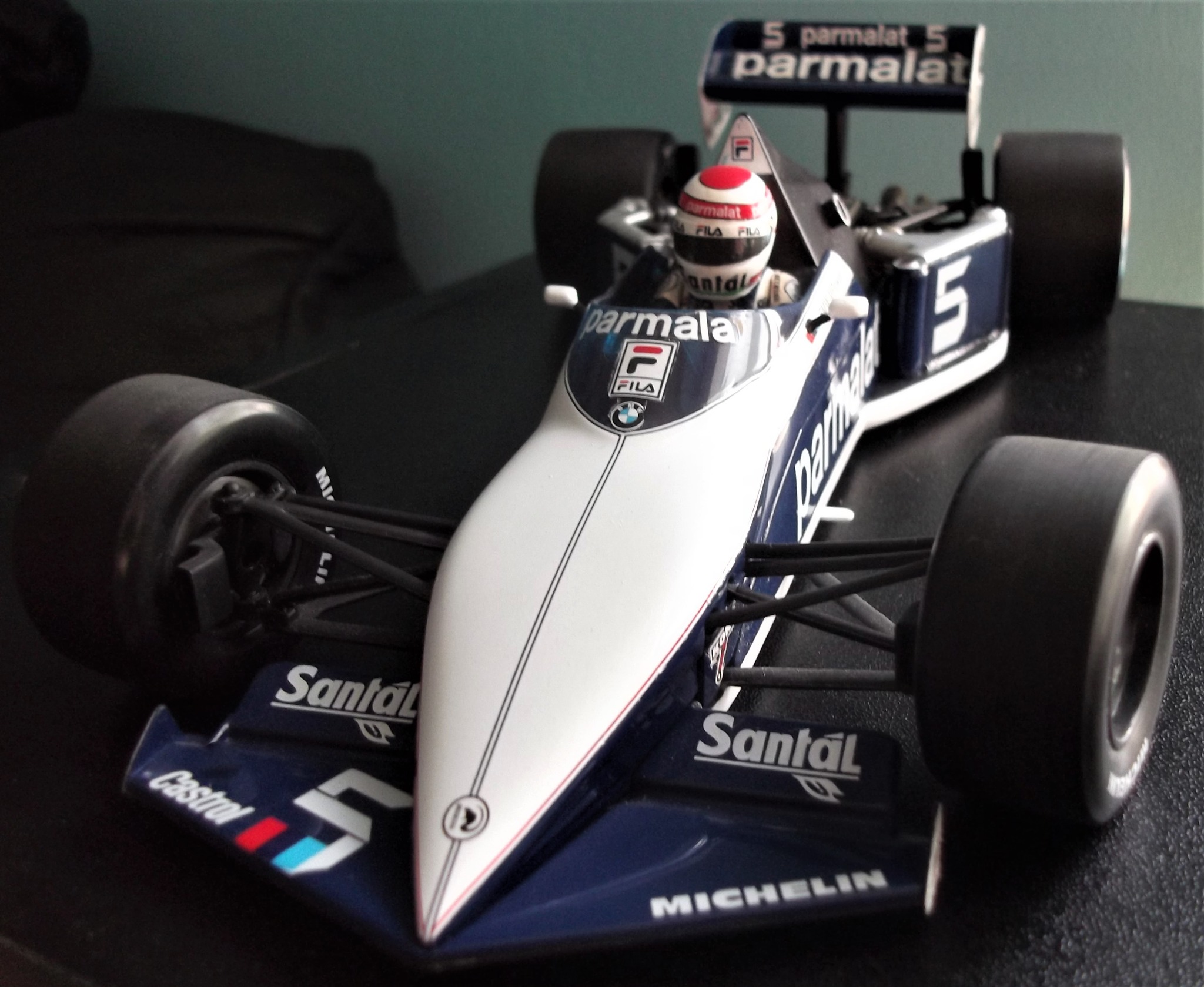 Brabham BT53 1984 Nelson Piquet GP Replicas scala 1:18 #tinycars