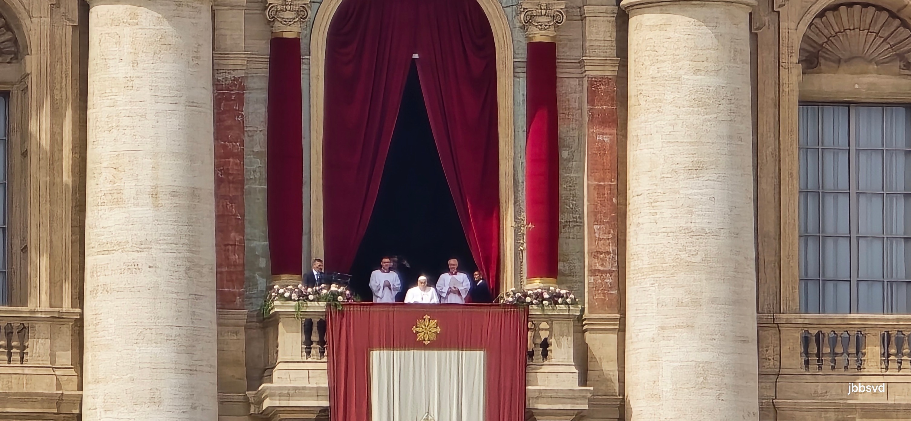 Jsvd - My last glanced of the +Pope Francis on Easter Sunday April 20 ...