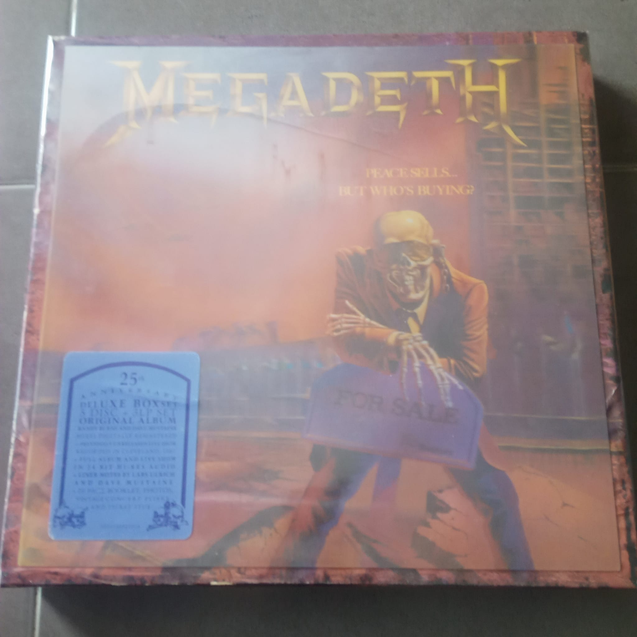 MEGADETH - BOX SET SAMPLER (PROMO CD)** 16-track promotional CD 