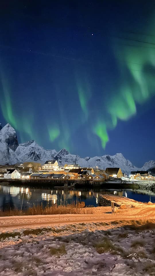Northern Lights in Norway captured with iPhone
