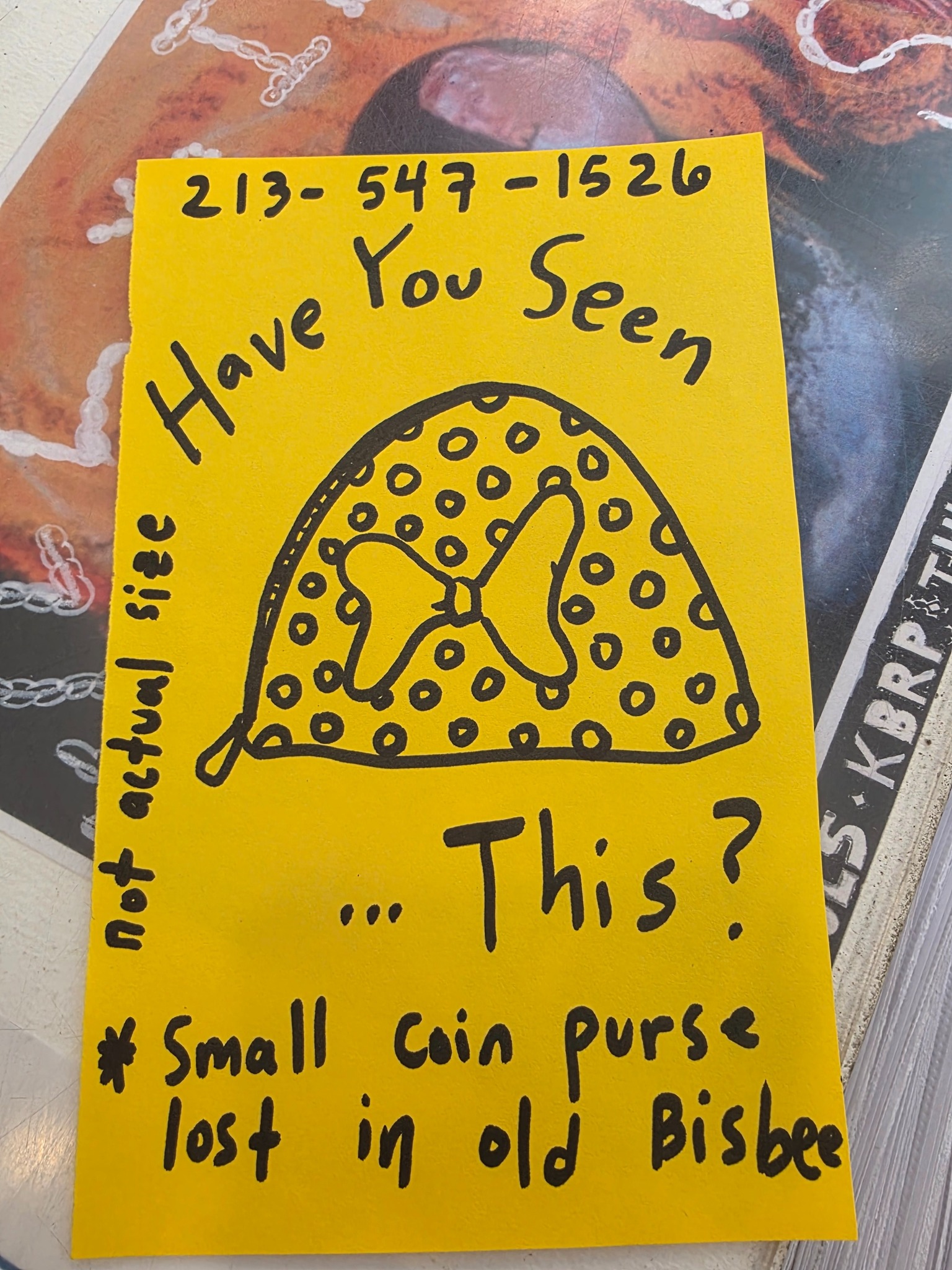 Selling various items in Bisbee