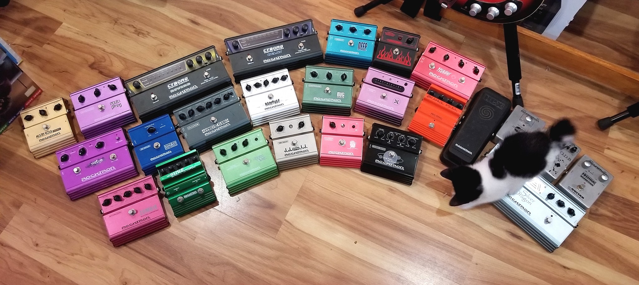 Does anyone remember Rocktron cyber pedals with digital multi