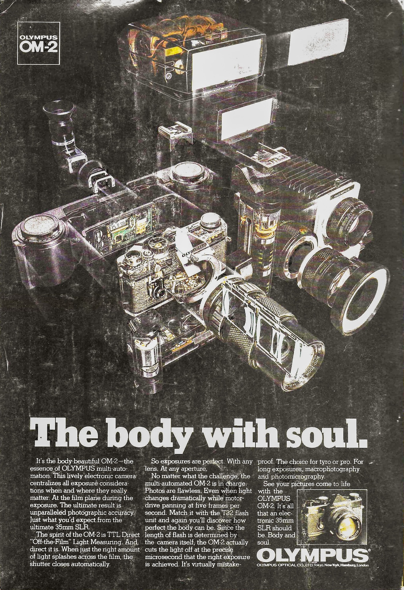 1985 Olympus OM system brochure