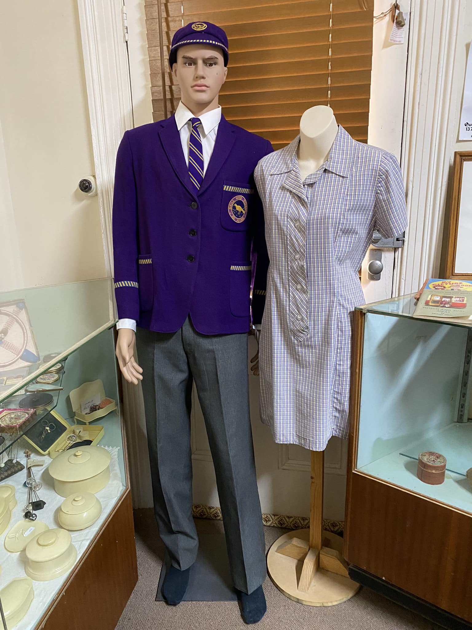 Does anyone know the year these purple blazers became a part of 