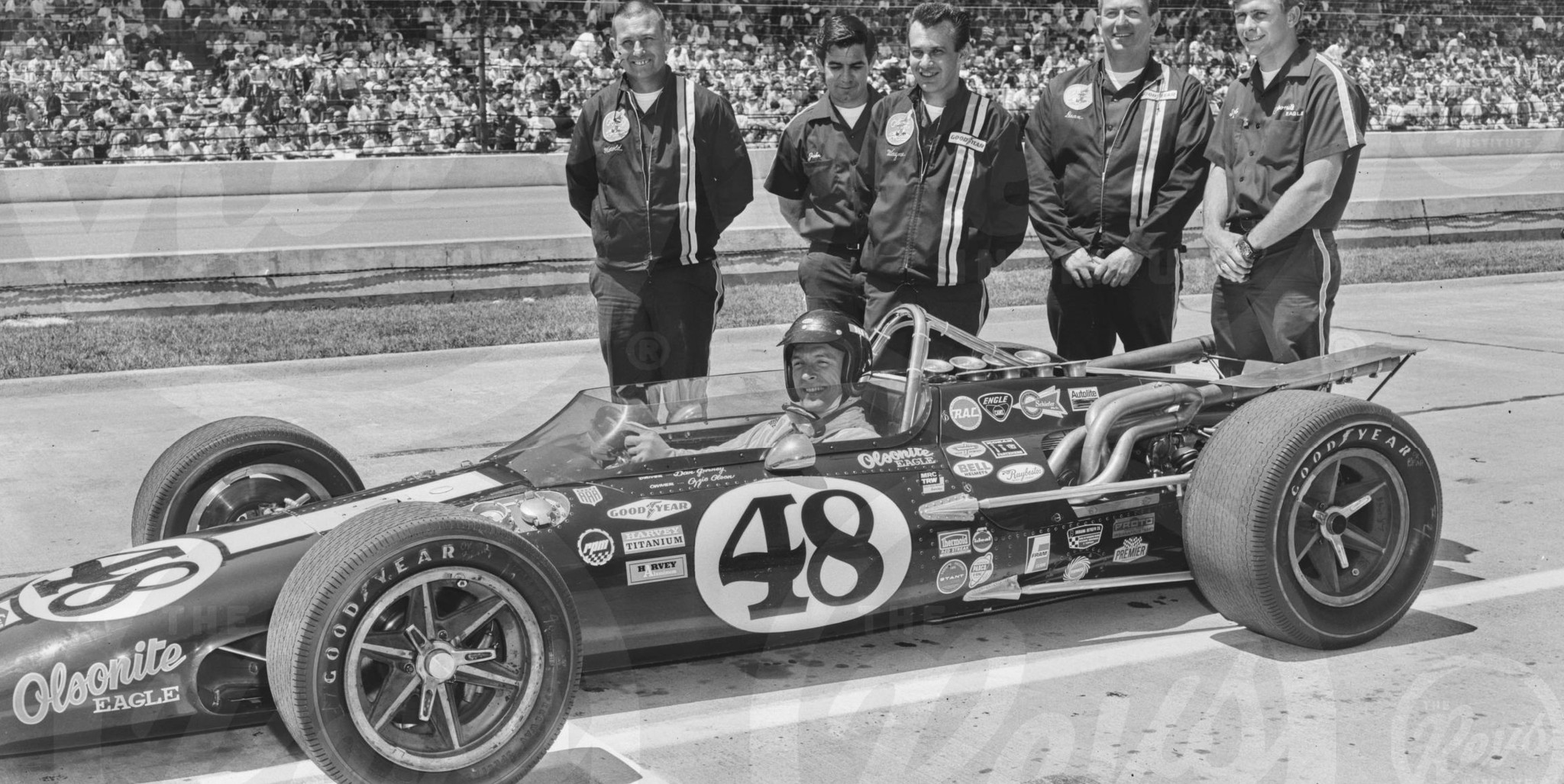Dan Gurney's stillborn Eagle, the 1969 car he half finished and