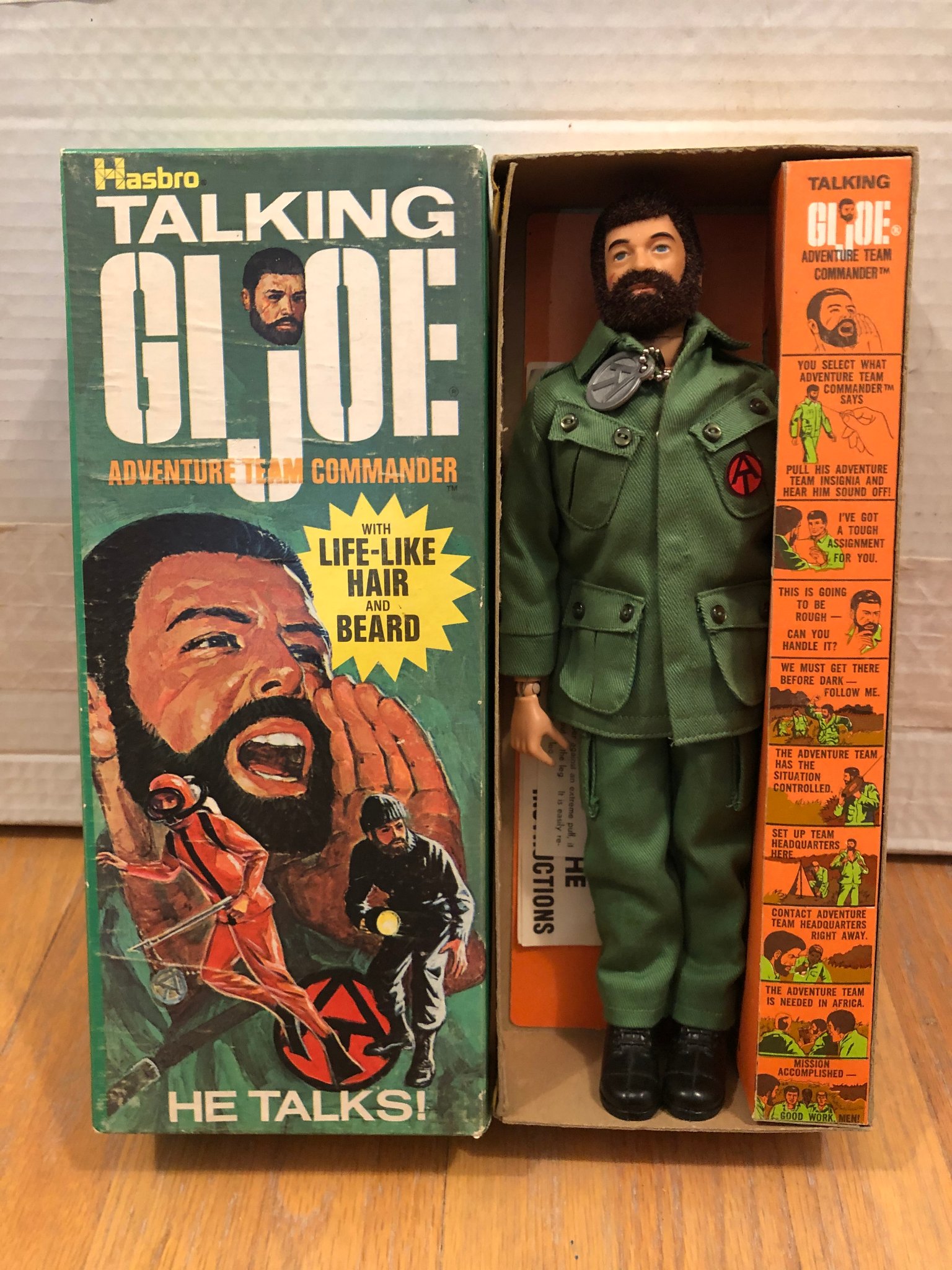 1970 Hasbro Talking G.I. Joe Adventure Team details