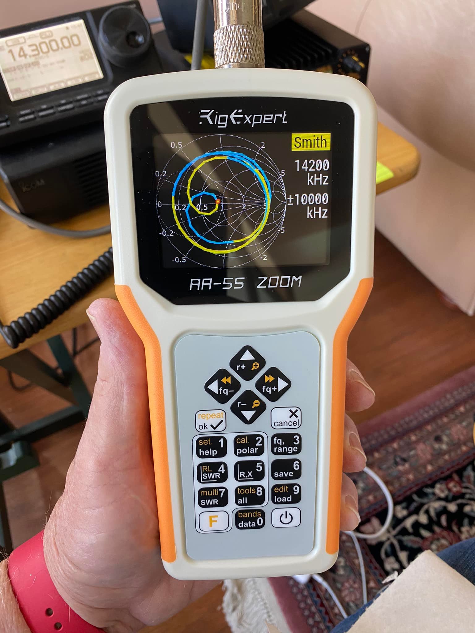 RigExpert AA-54 device review from pawn shop purchase