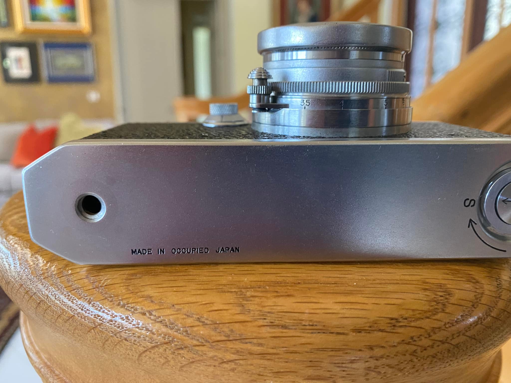 Canon IIB rangefinder camera details