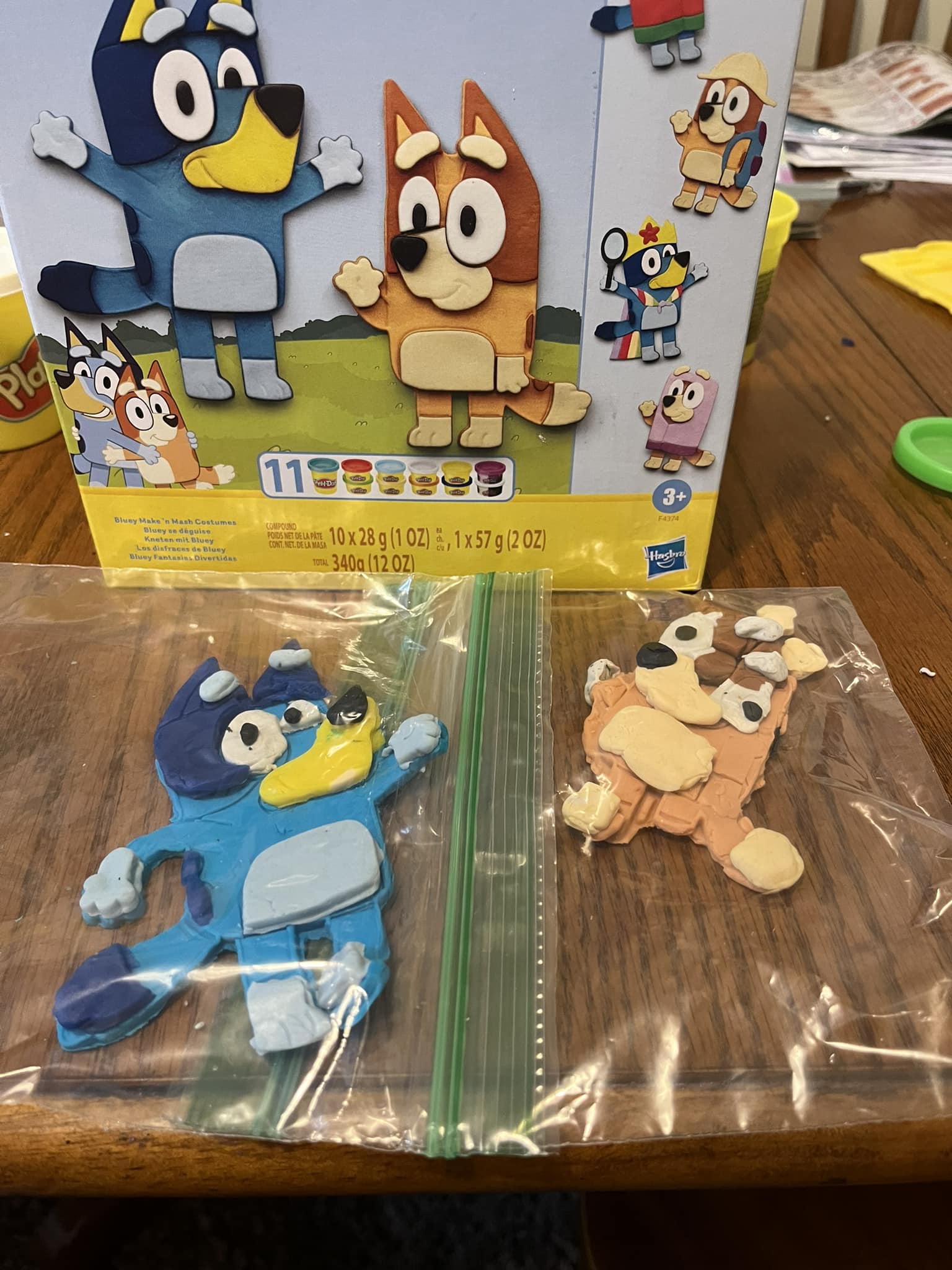 Bluey E Bingo Figure Photo Fun Con Accessori – Set 2 Personaggi
