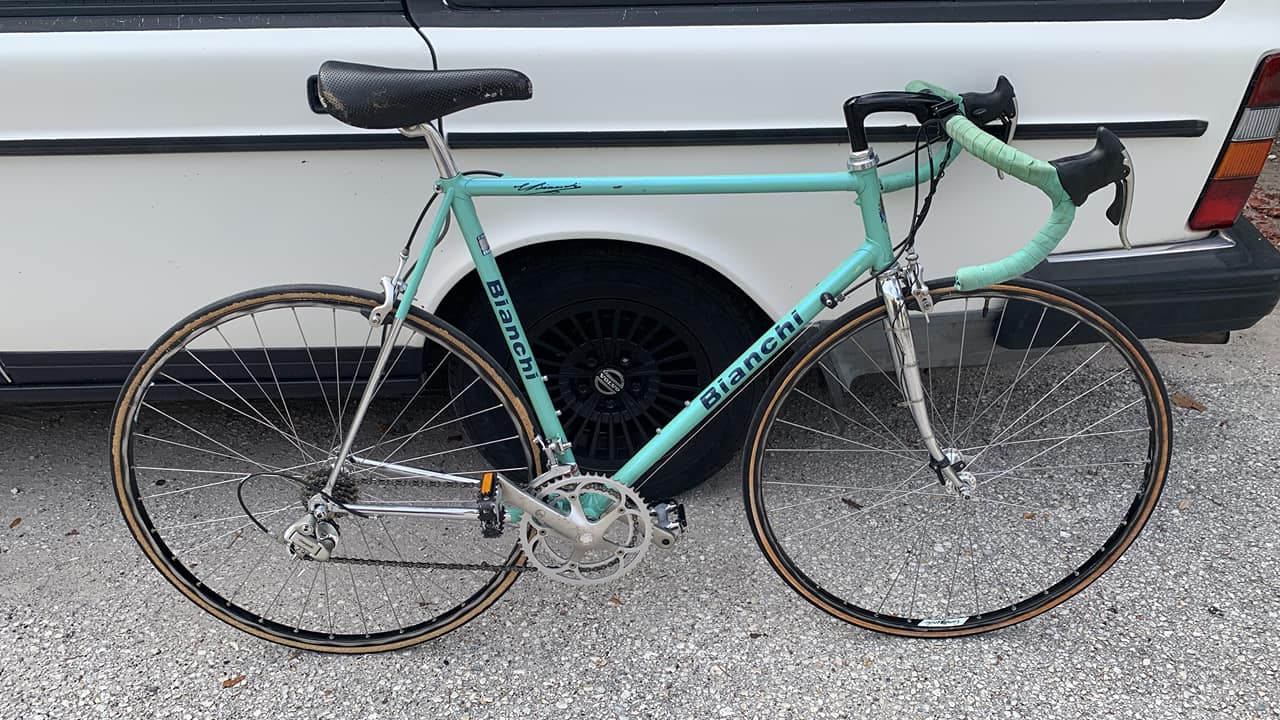 1990 Bianchi Sika!! Only a Bianchi can rock that color