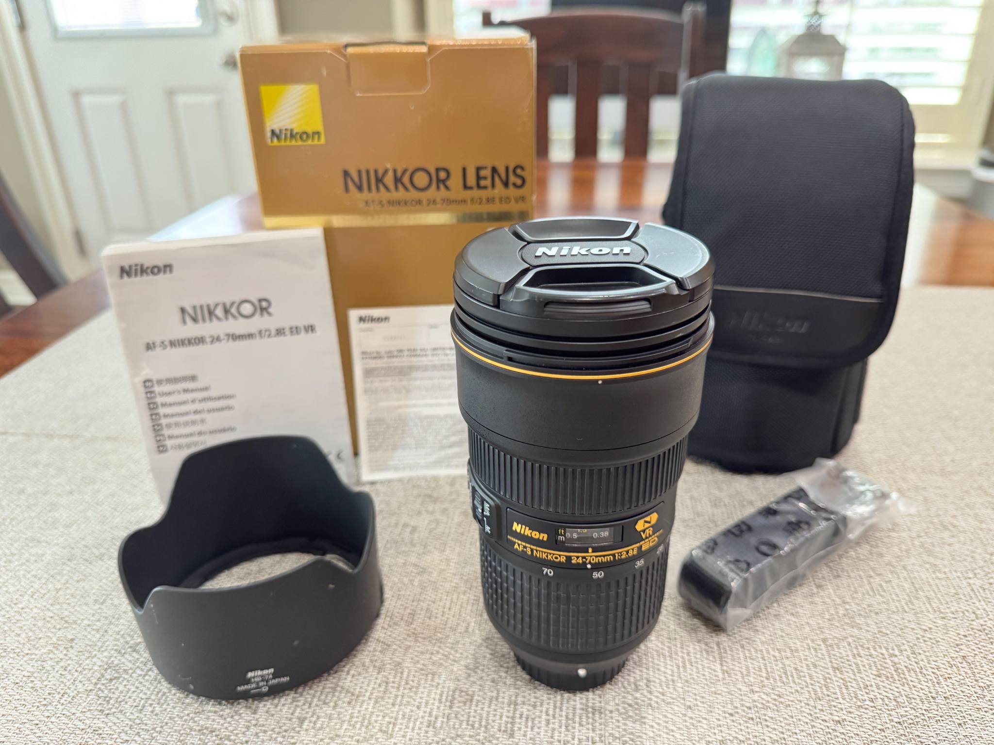 Anyone have any feedback on how good a af-s nikkor 24-70 1:2.8 