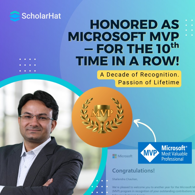 Shailendra - 🎉 Honored & Grateful: 10 Years as a Microsoft MVP! I’m ...