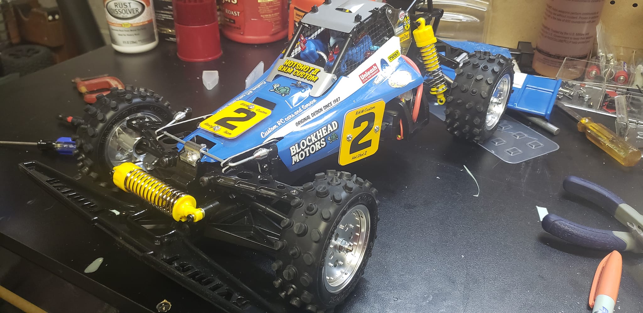Tamiya BHM Hotshot II kit review and build