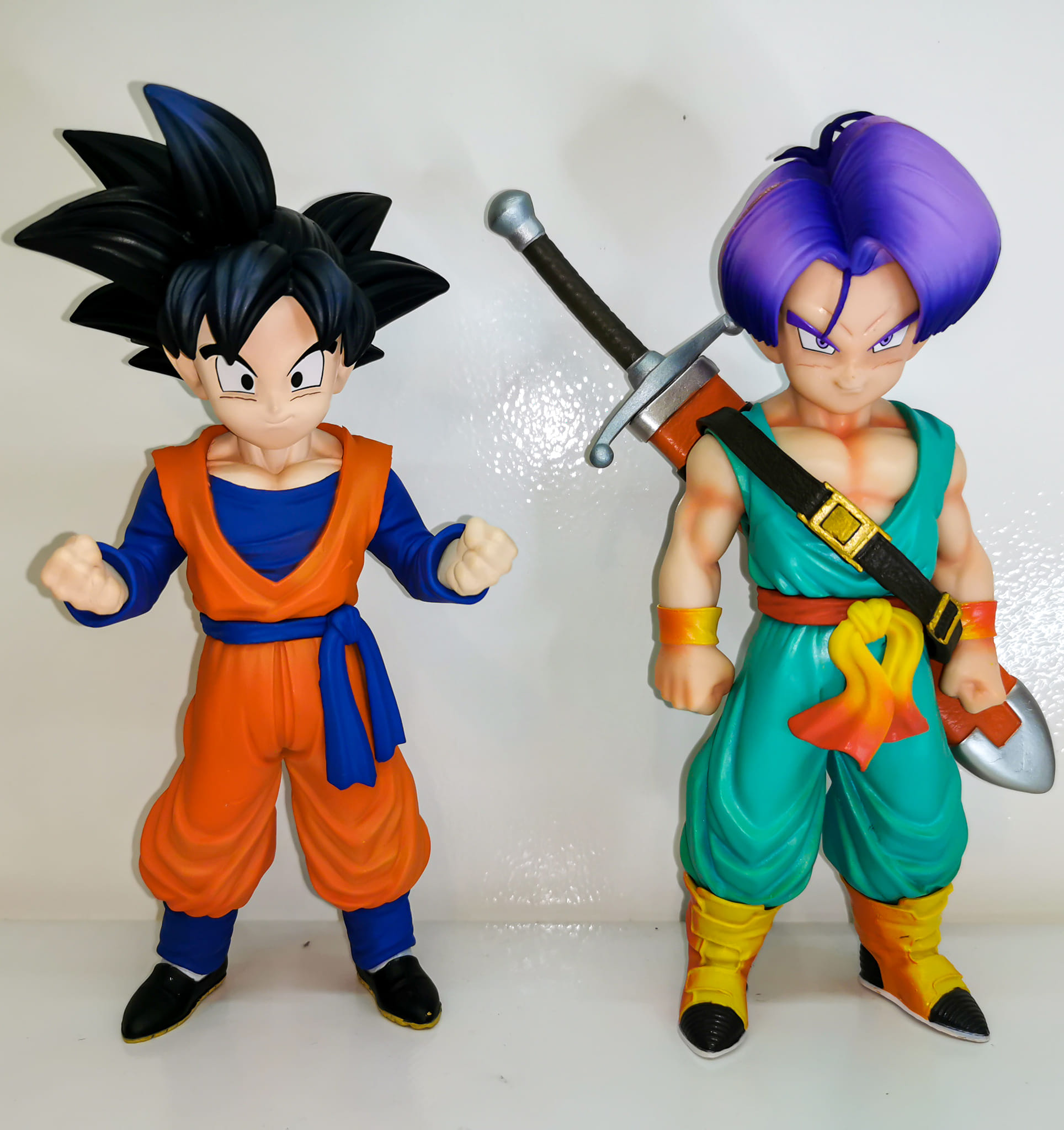 Saiyan family 🔥🔥 #dragonballz Trunks/Goten from Aliexpress. They