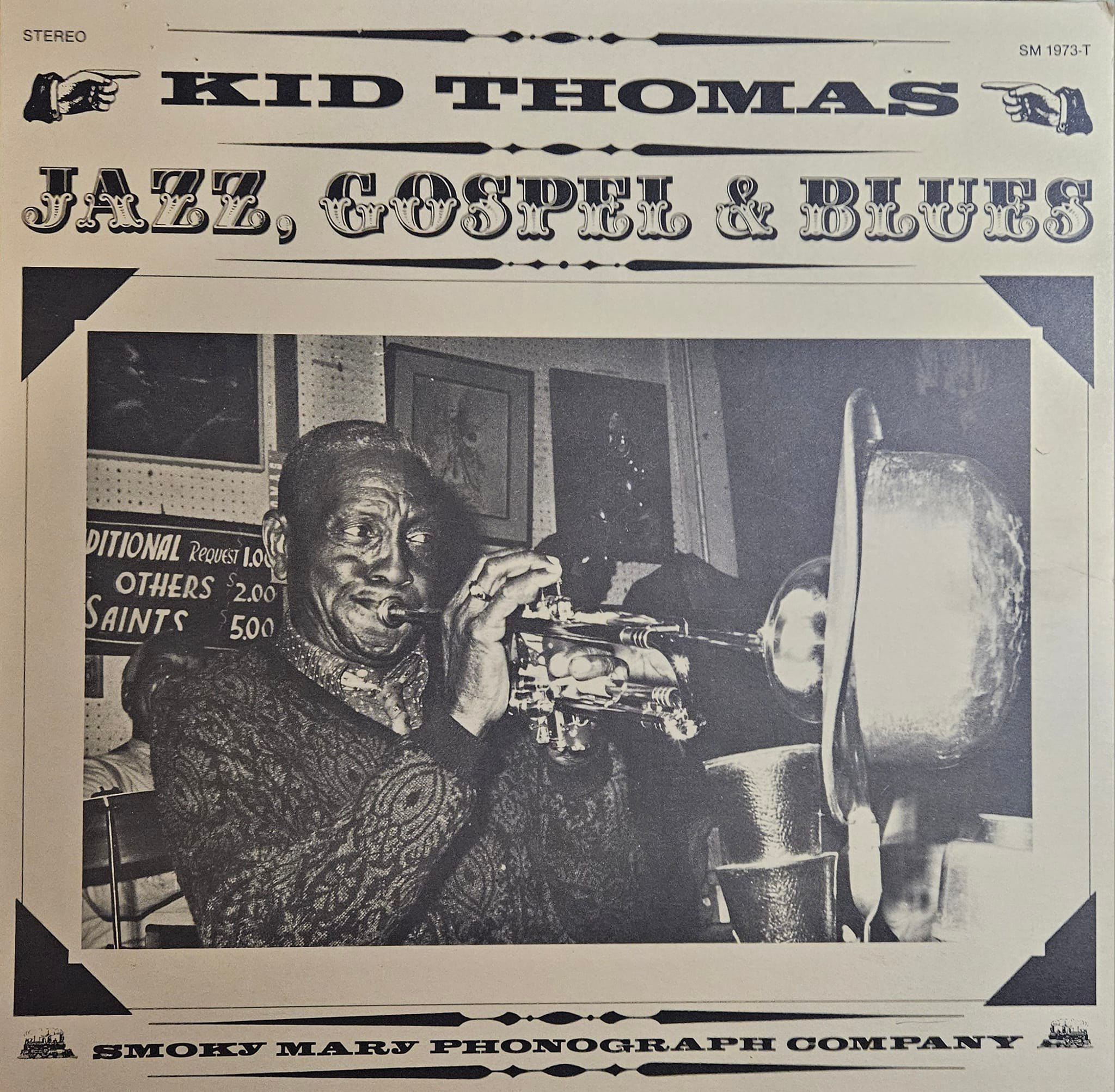 Kid Thomas Valentine's powerful jazz music